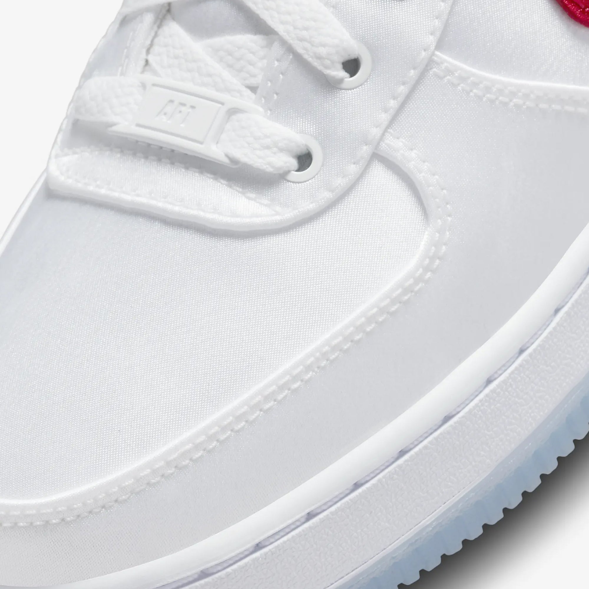 Nike | AIR FORCE 1 '07 { WHITE/VARSITY RED - view 3