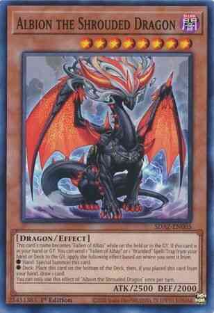 Yu-Gi-Oh! Albion the Shrouded Dragon - SDAZ-EN005 - Common - 1st Edition