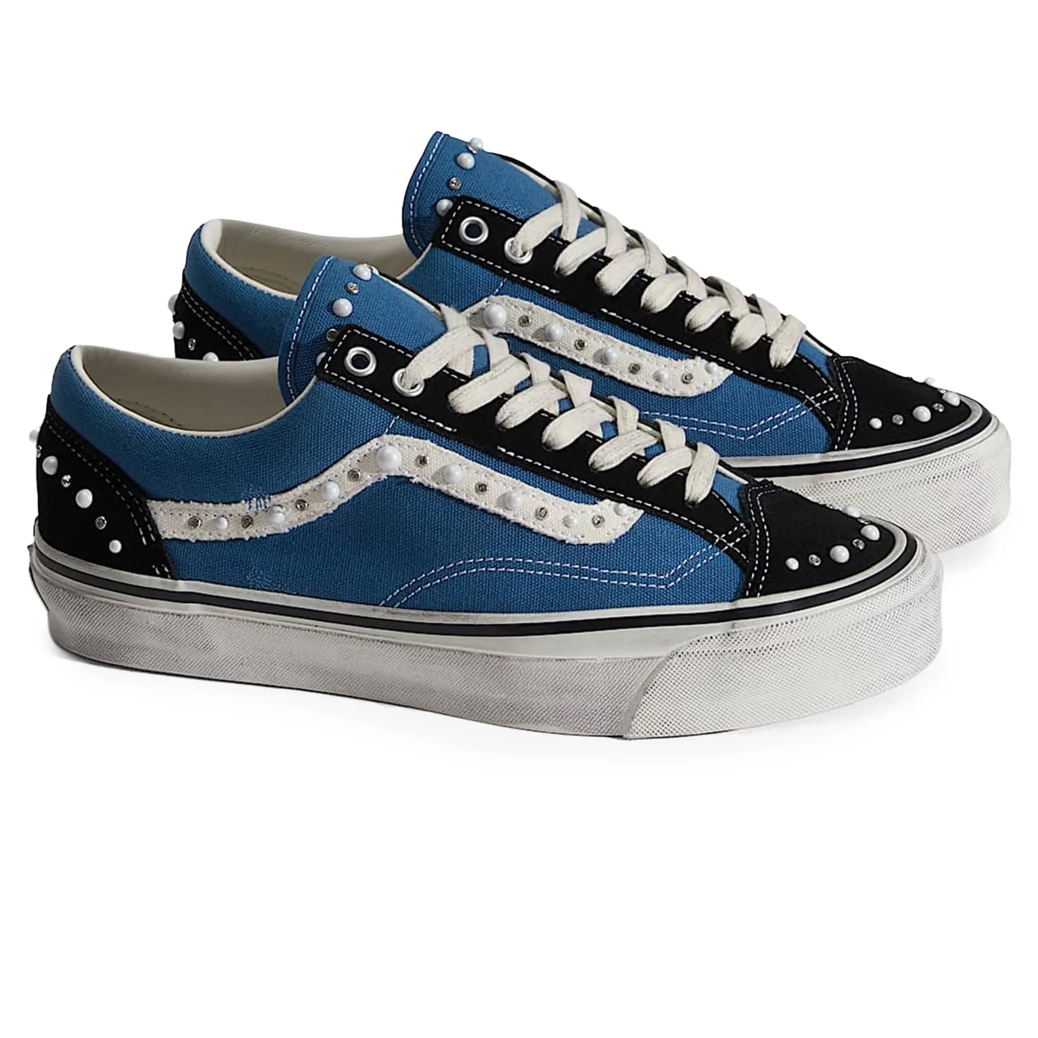 Vans Pearlised Navy Black Old Skool 36LX - view 2
