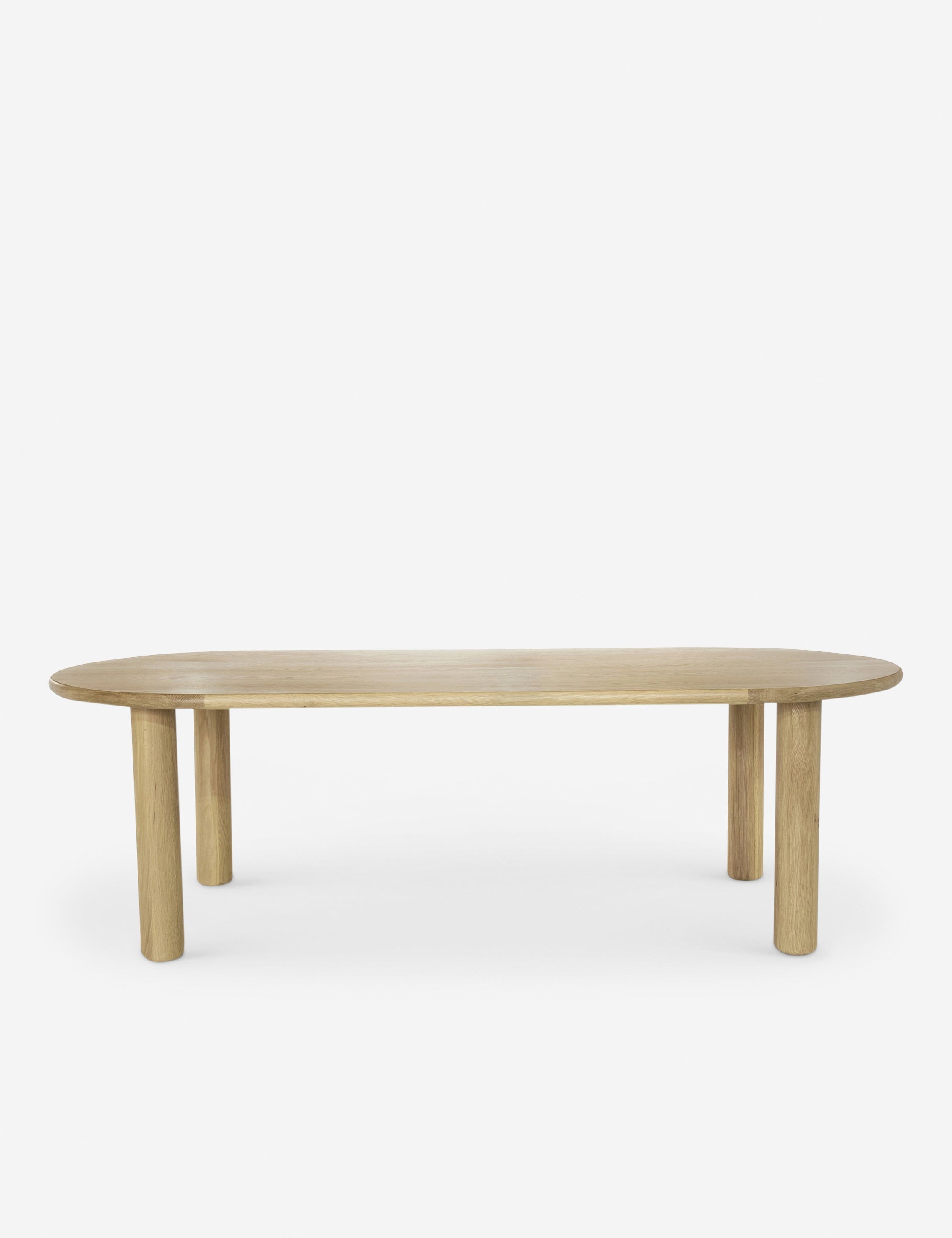 Lulu and Georgia Dever Oval Dining Table – Natural - view 2