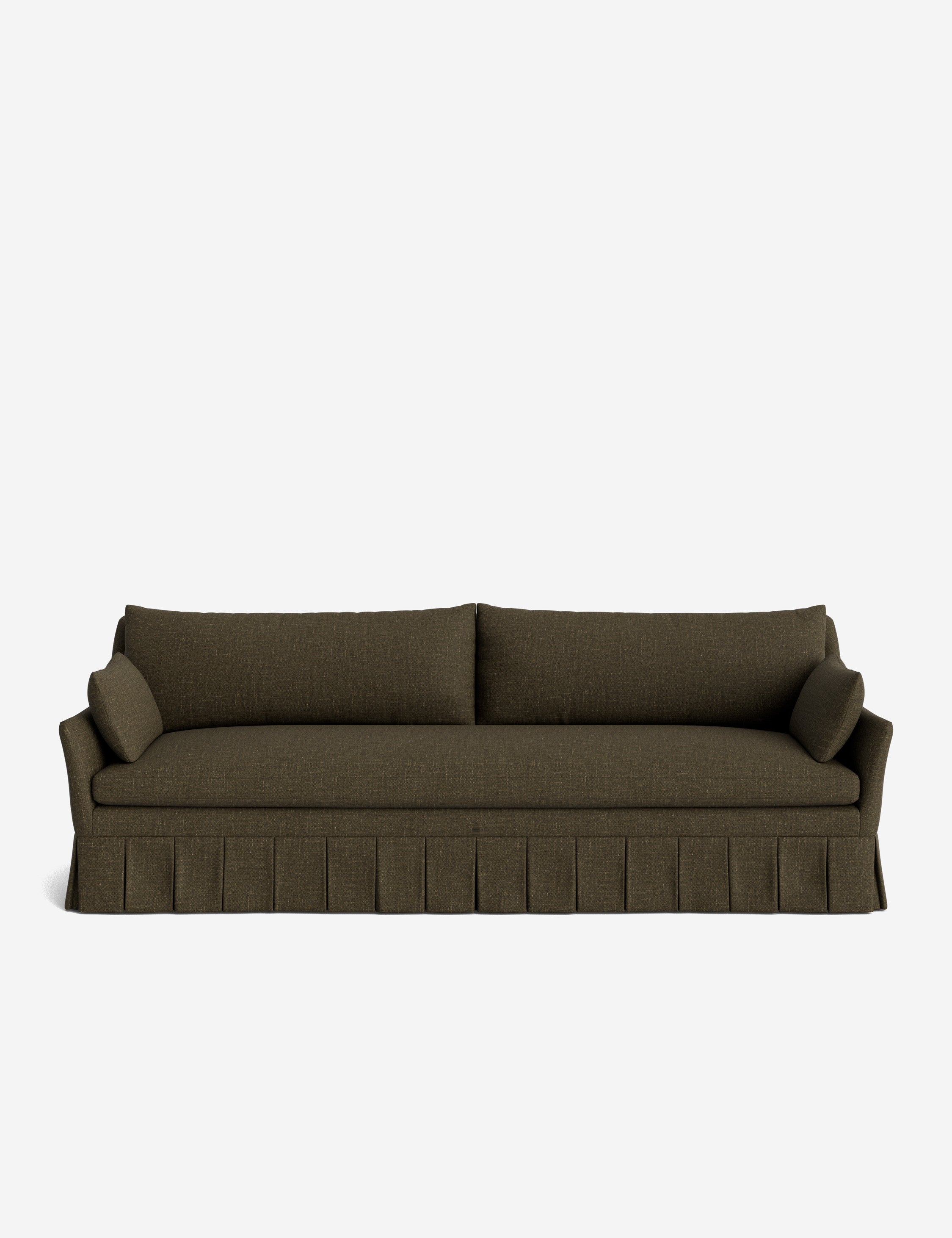 Lulu and Georgia Portola Pleated Sofa - view 54