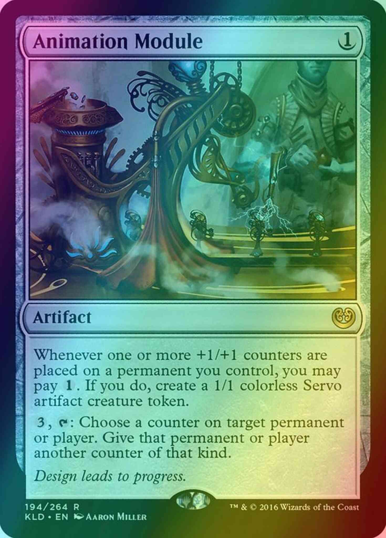 Animation module 194 – Magic Animation Module [194] [Kaladesh] [Foil]