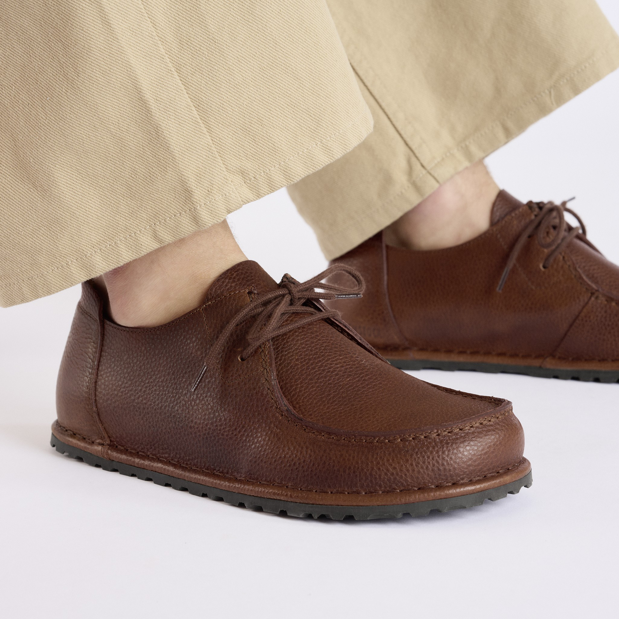 Birkenstock Utti Lace Natural Leather – Brown / Roast - view 7