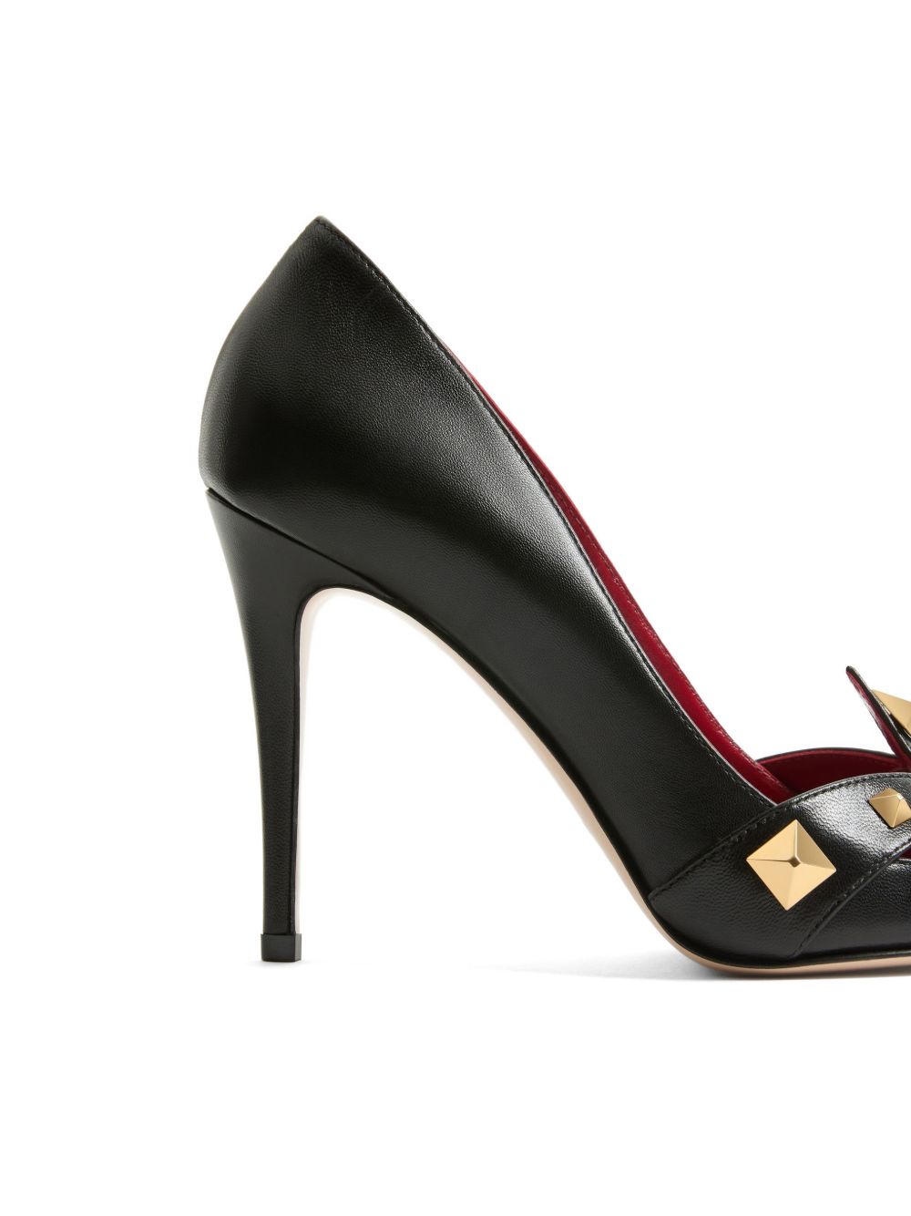 Valentino Garavani With Heel BLACK – Calf  Leather 100% - view 2