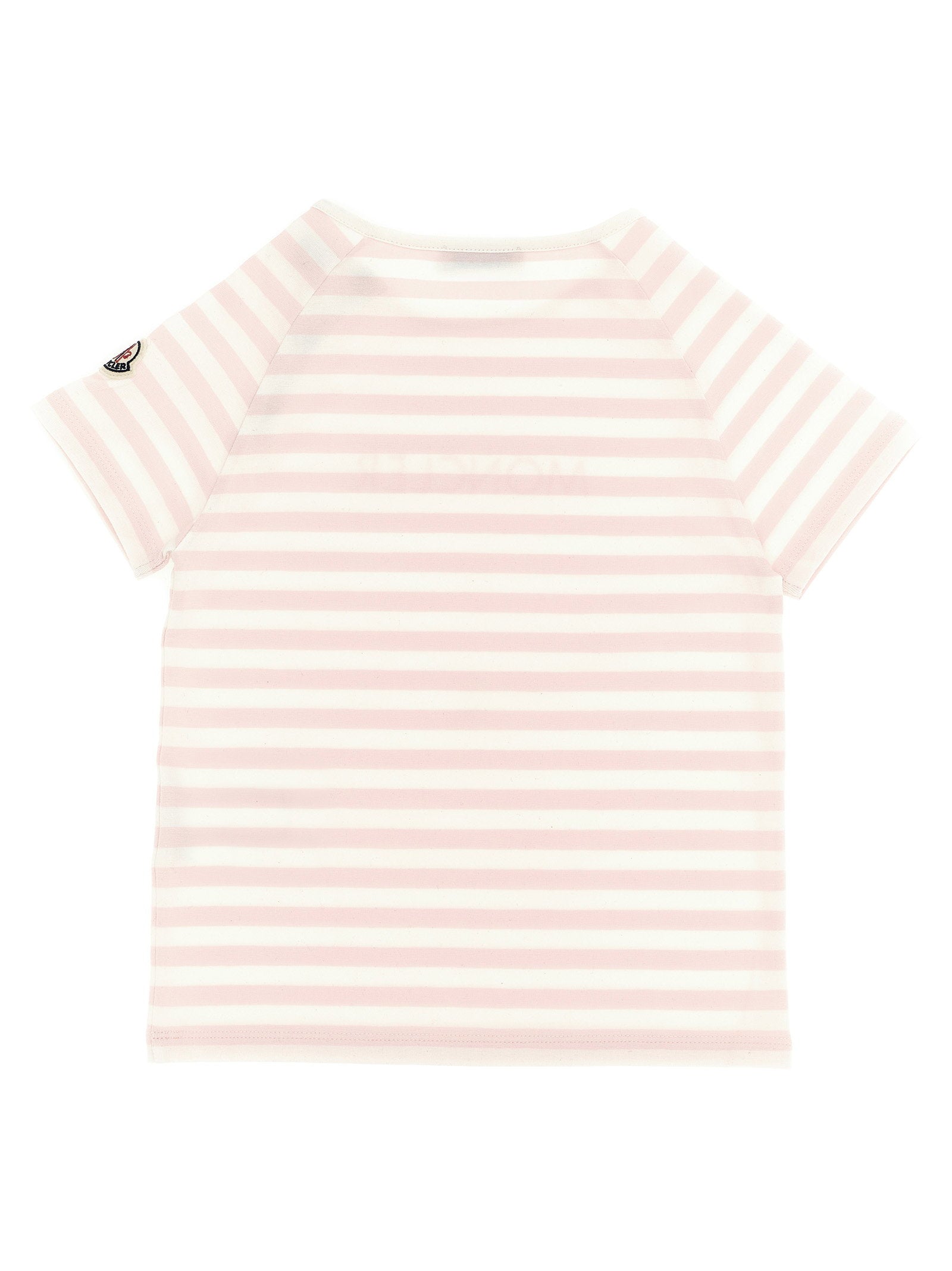 Moncler Enfant Striped T-shirt – 92% cotton, 8% elastane - view 2