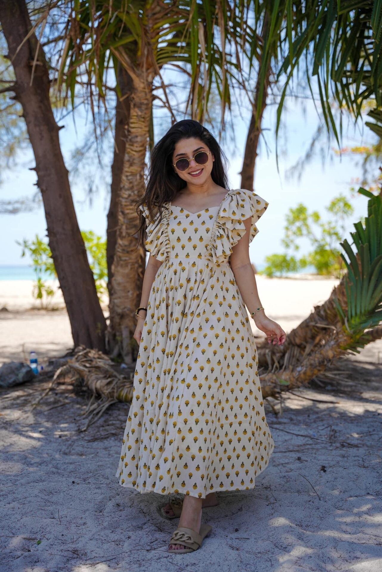 Idaho-o Sonata cotton dress - view 2