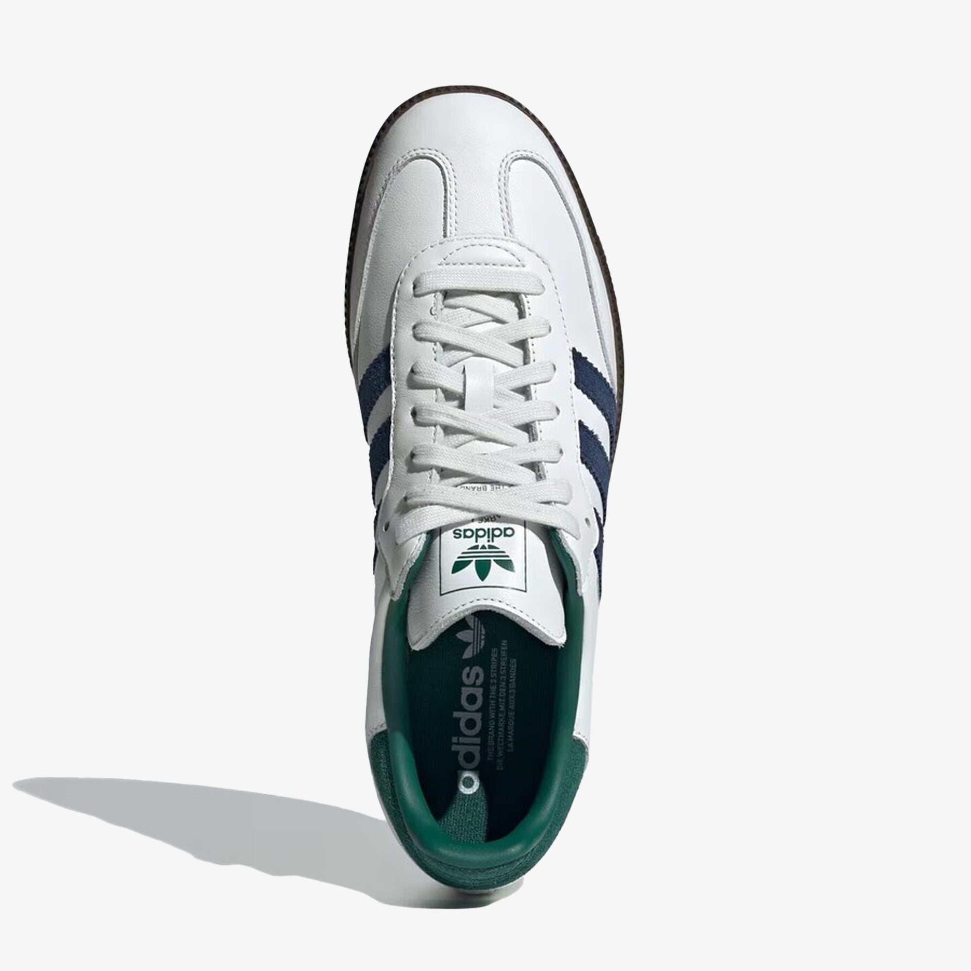 Adidas Originals | Samba Og { Black White/collegiate Green - view 2