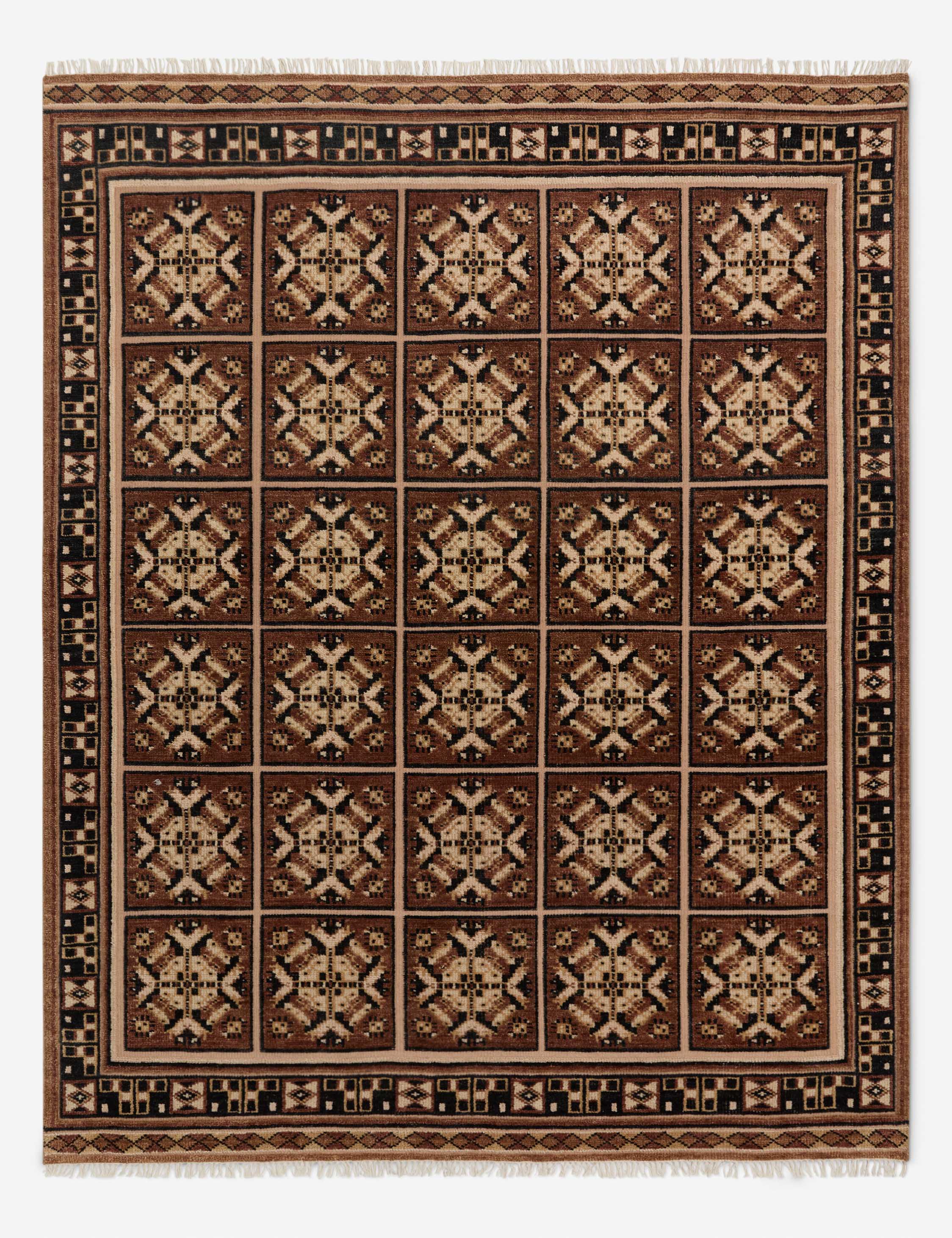 Lulu and Georgia Ovidi Hand-Knotted Wool Rug – Taupe
