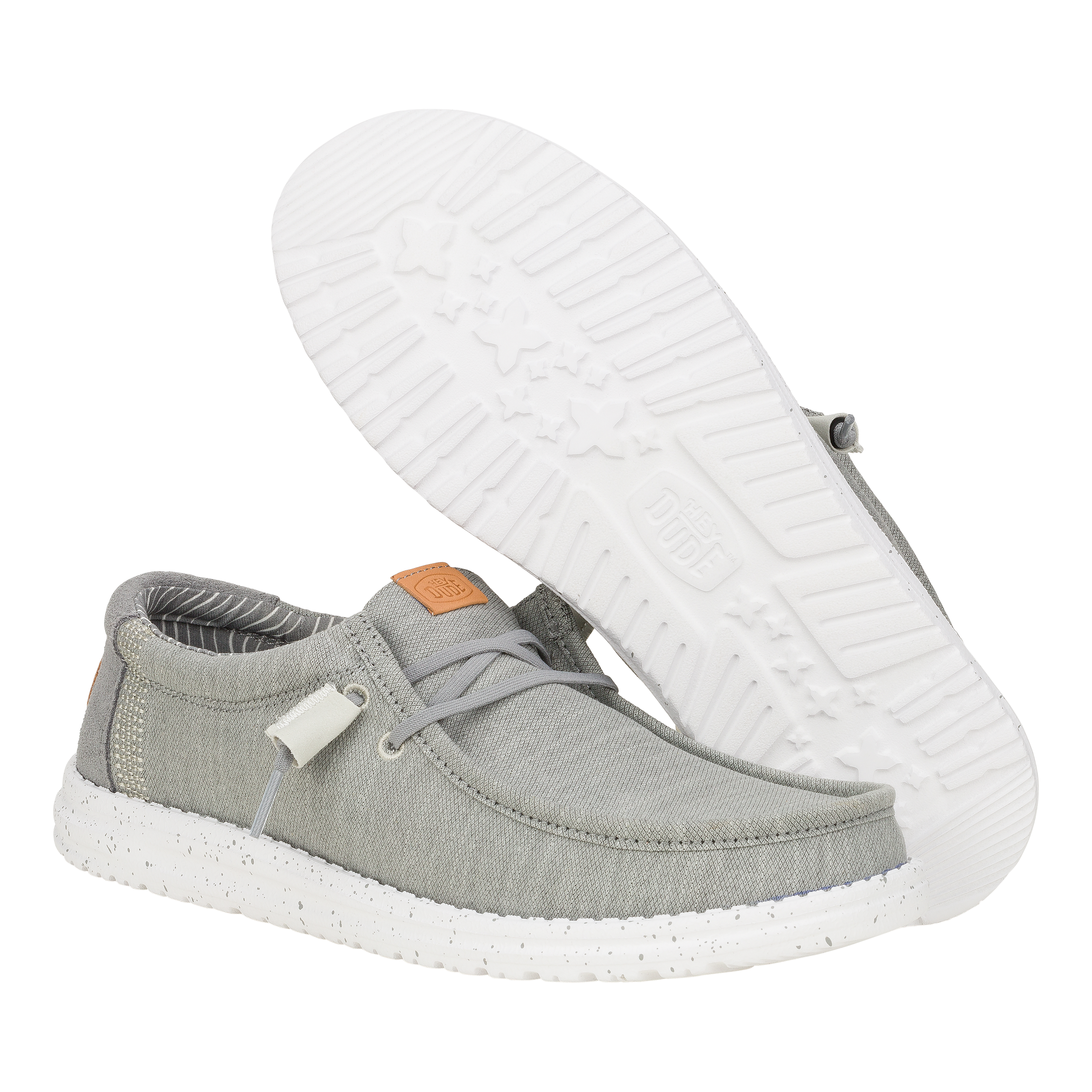 HEYDUDE shoes Wally Elevated Basics - Grey/White - view 3