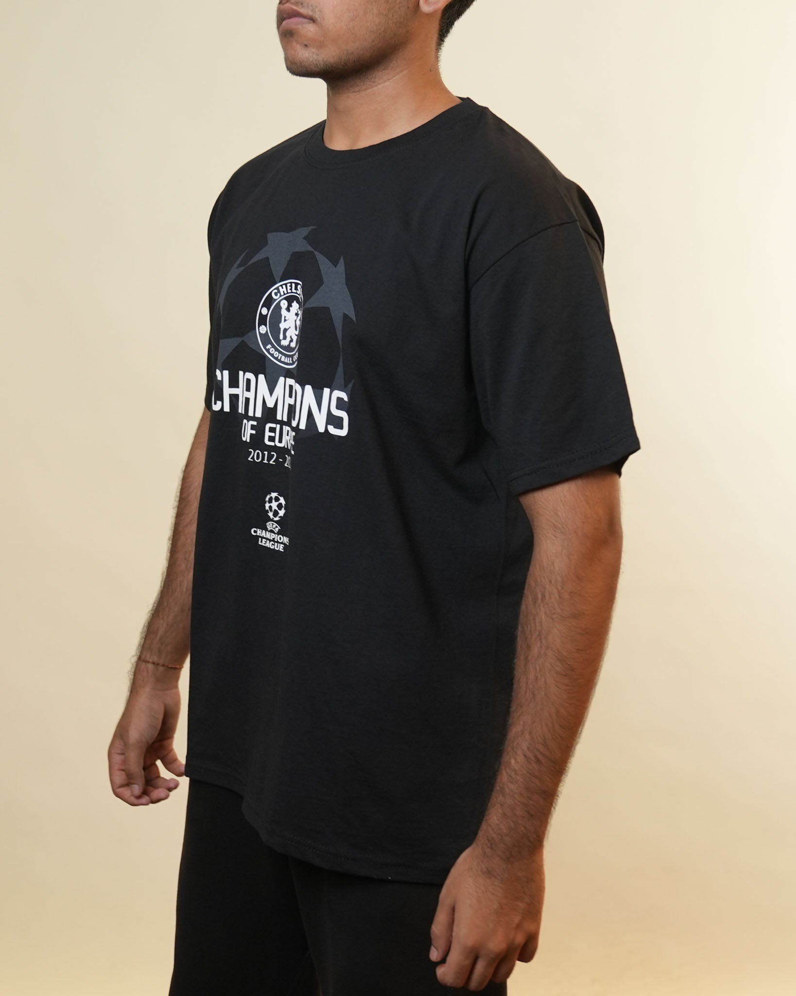 Chelsea Champions League Black Tshirt - view 3