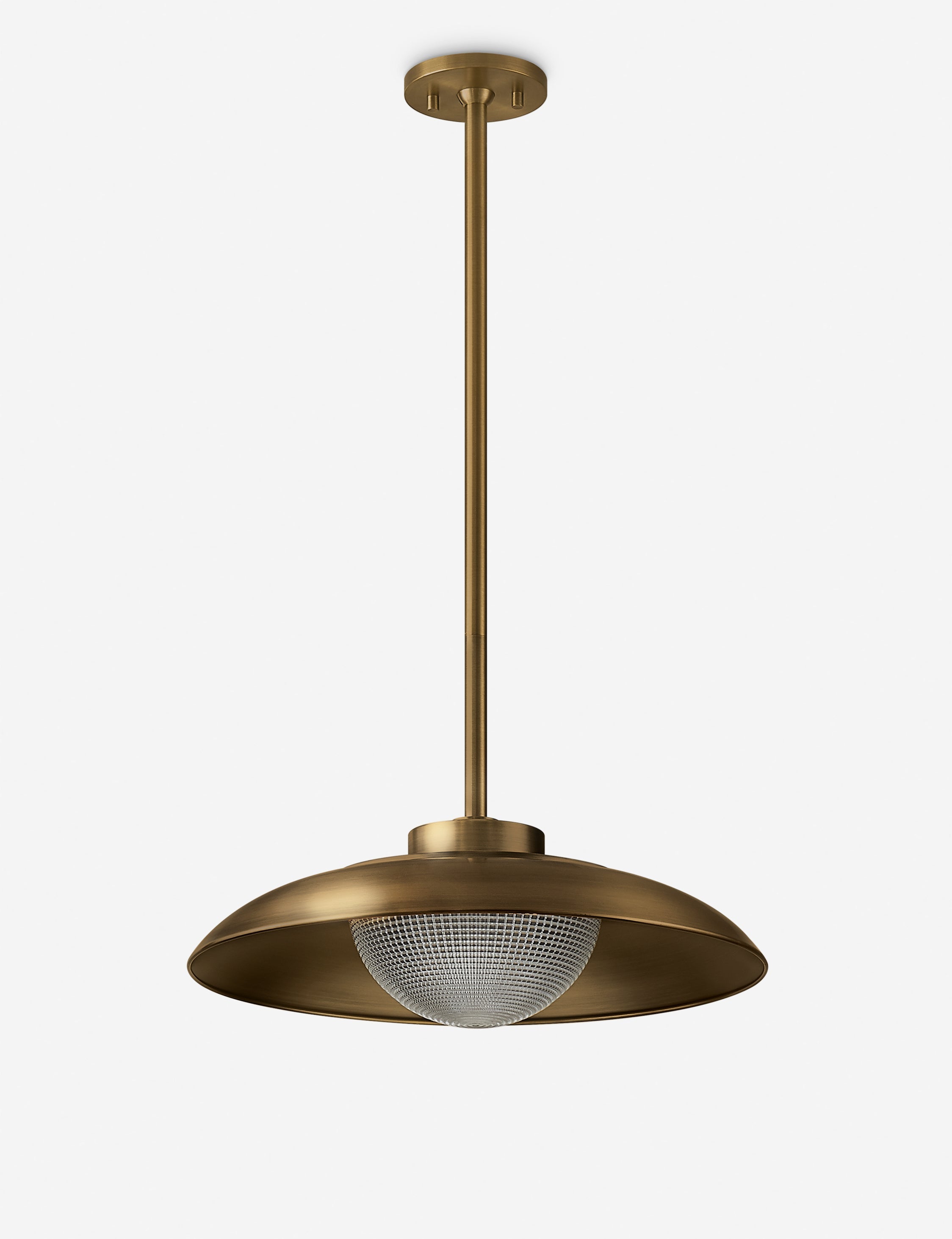 Lulu and Georgia Toro Pendant Light – Aged Brass