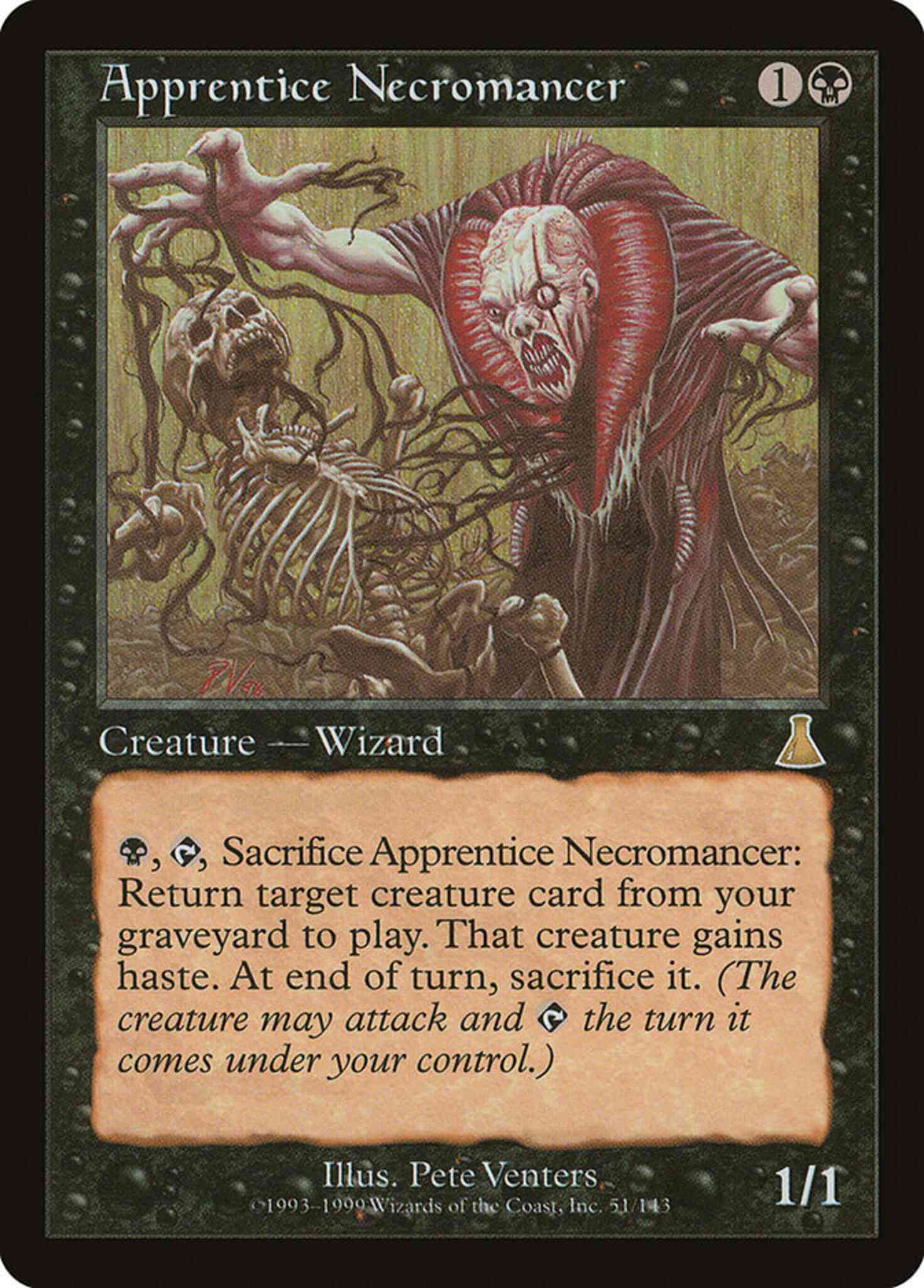Apprentice necromancer 51 – Magic Apprentice Necromancer [51] [Urza's Destiny] [Non-Foil]