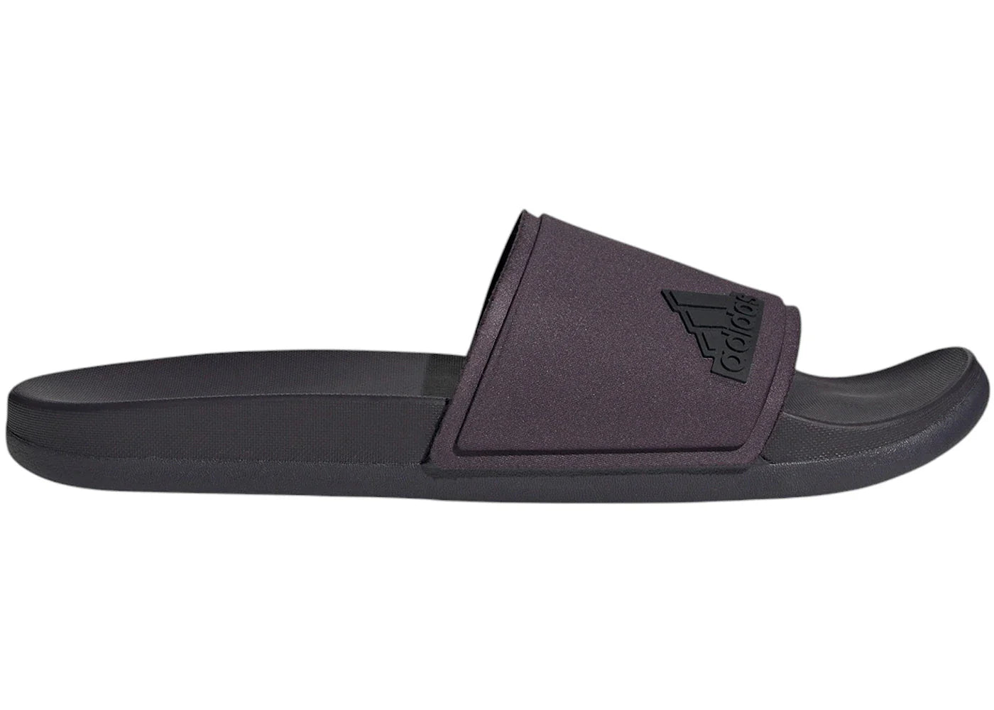 adidas Adilette Comfort Slides Aurora Black Core Black
