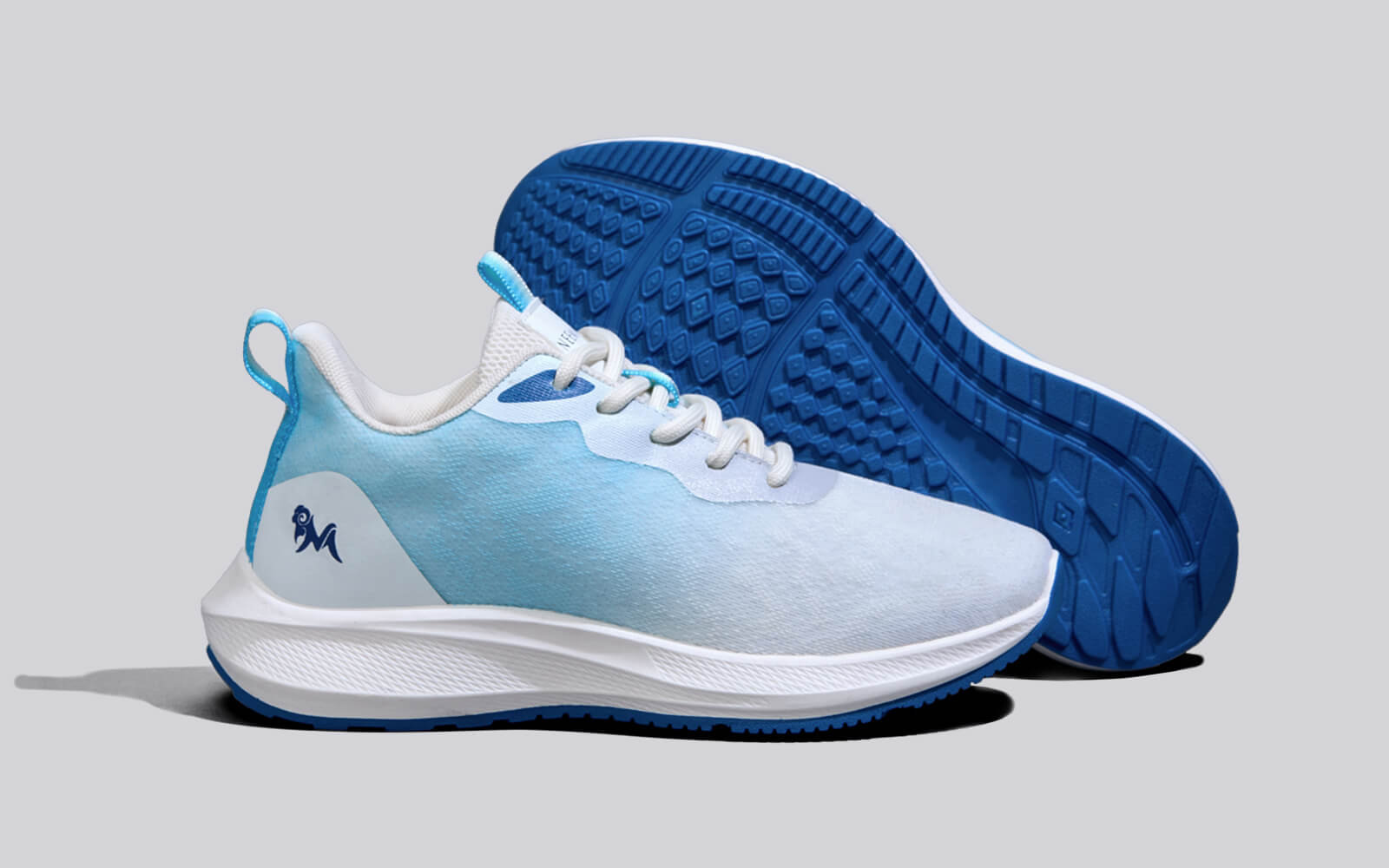 Neeman's The Spiffs : White - Aqua - view 5