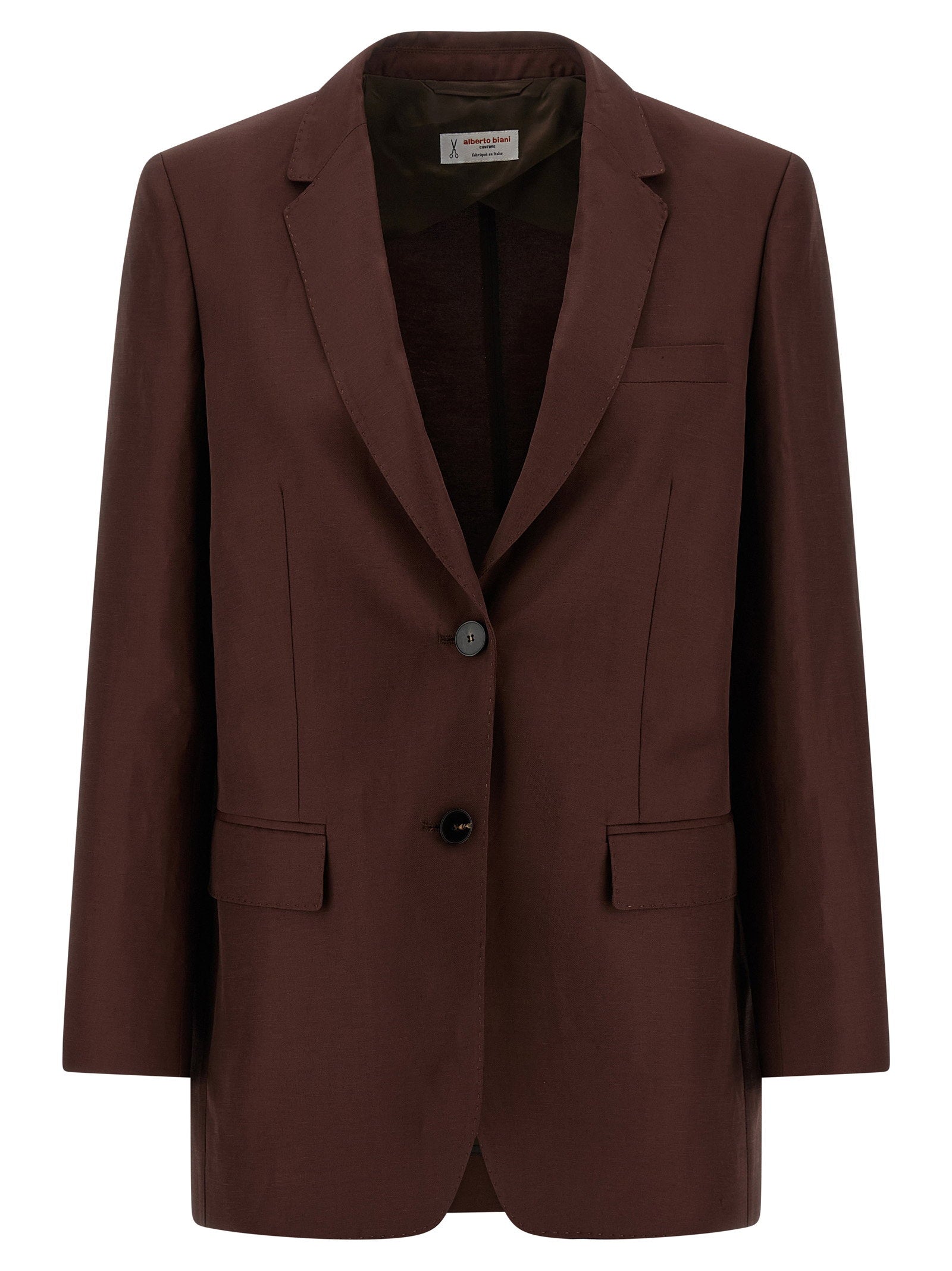 Alberto Biani America Blazer – 66% viscose, 34% linen