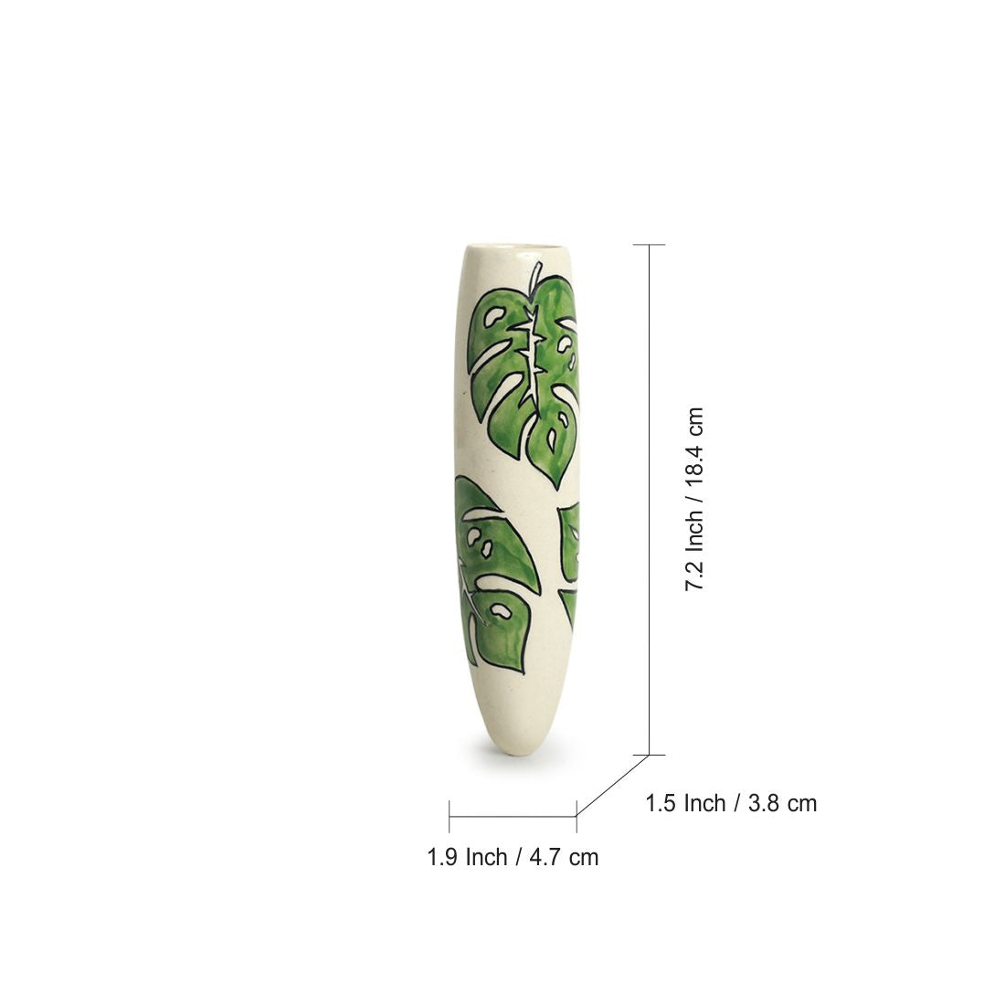 EXCLUSIVELANE 'Lush Life' Magnetic Fridge Planter In Ceramic - view 5