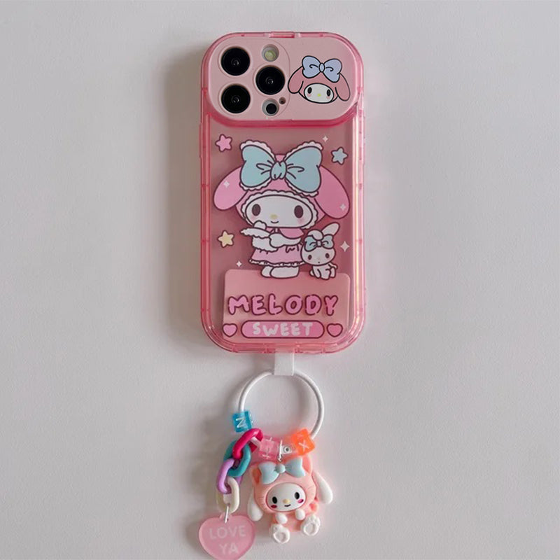 Peeperly Cartoon Melody Flip Mirror Case – No Color - view 7