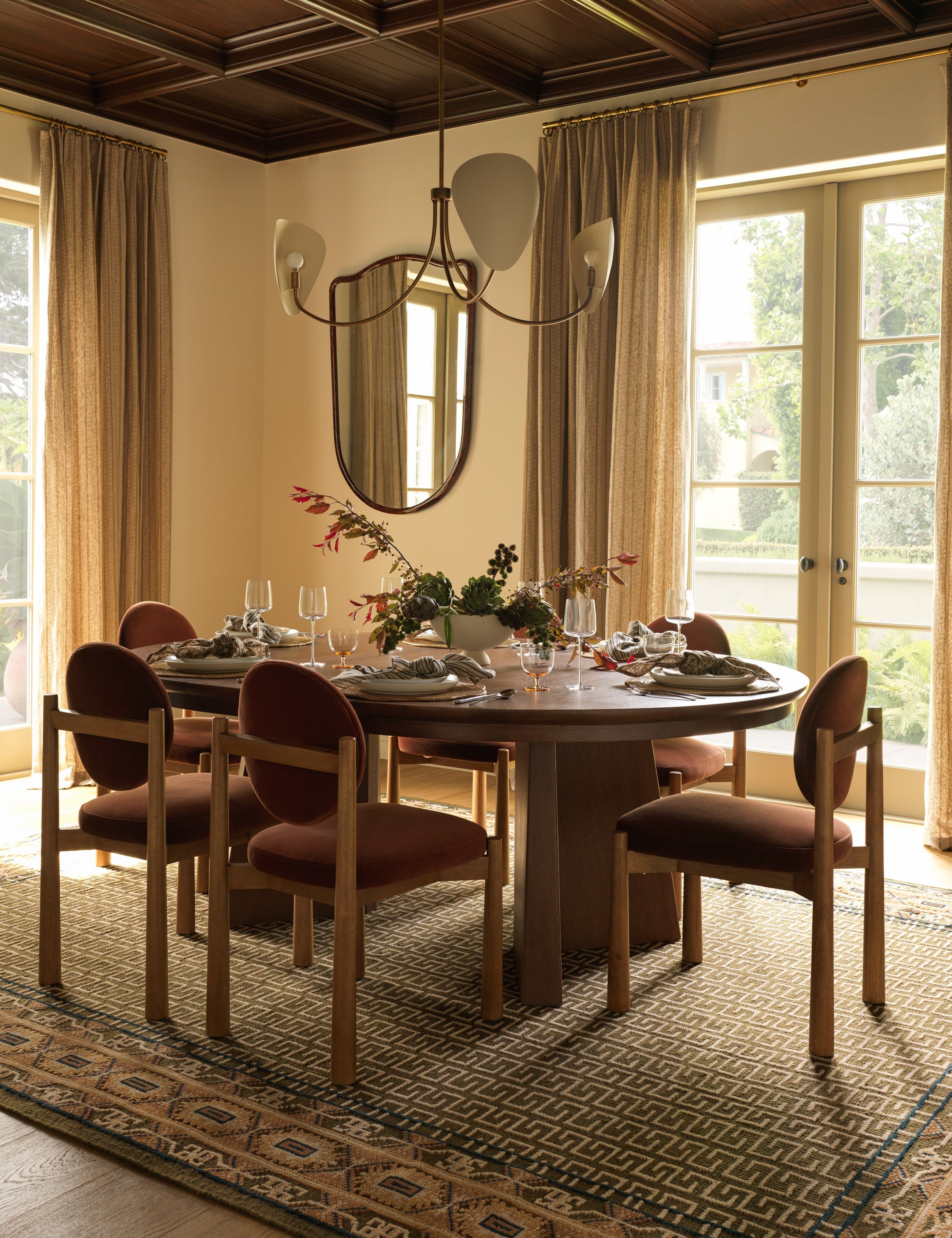Lulu and Georgia Manca Hand-Knotted Wool Rug – Ochre - view 2