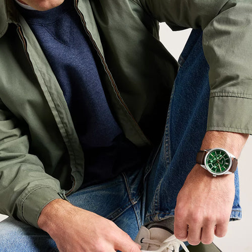 Fossil Pearson Multifunction Green Dial Men 42mm FS6137 - view 2