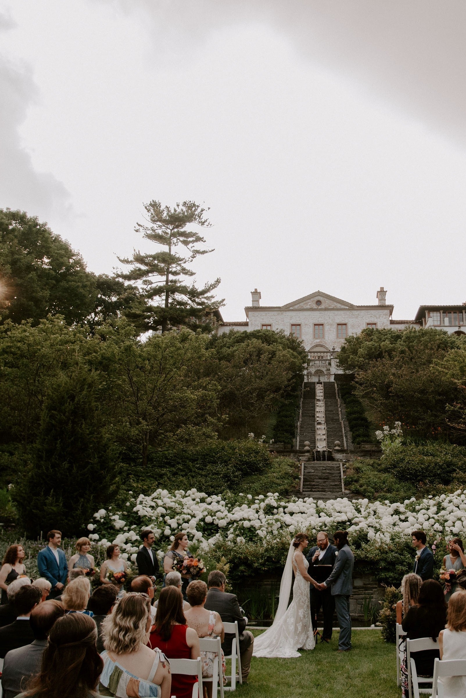 fiftyflowers.com A Romantic Museum Wedding with Bright DIY Flowers - view 16