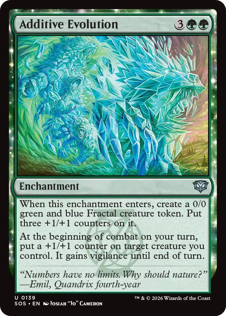 Additive evolution 139 – Magic Additive Evolution [139] [Secrets of Strixhaven] [Non-Foil]