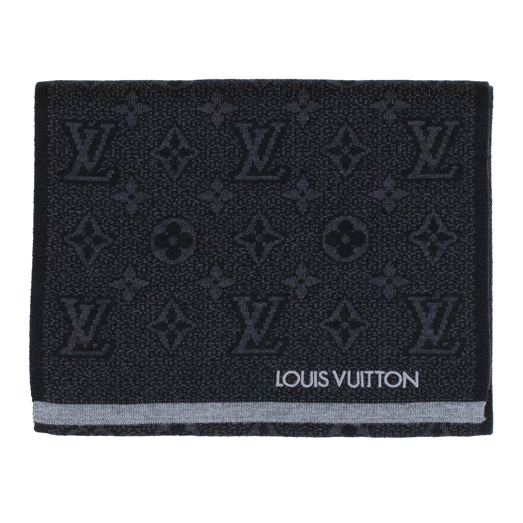 Louis Vuitton My Monogram Eclipse Scarf Black - view 2