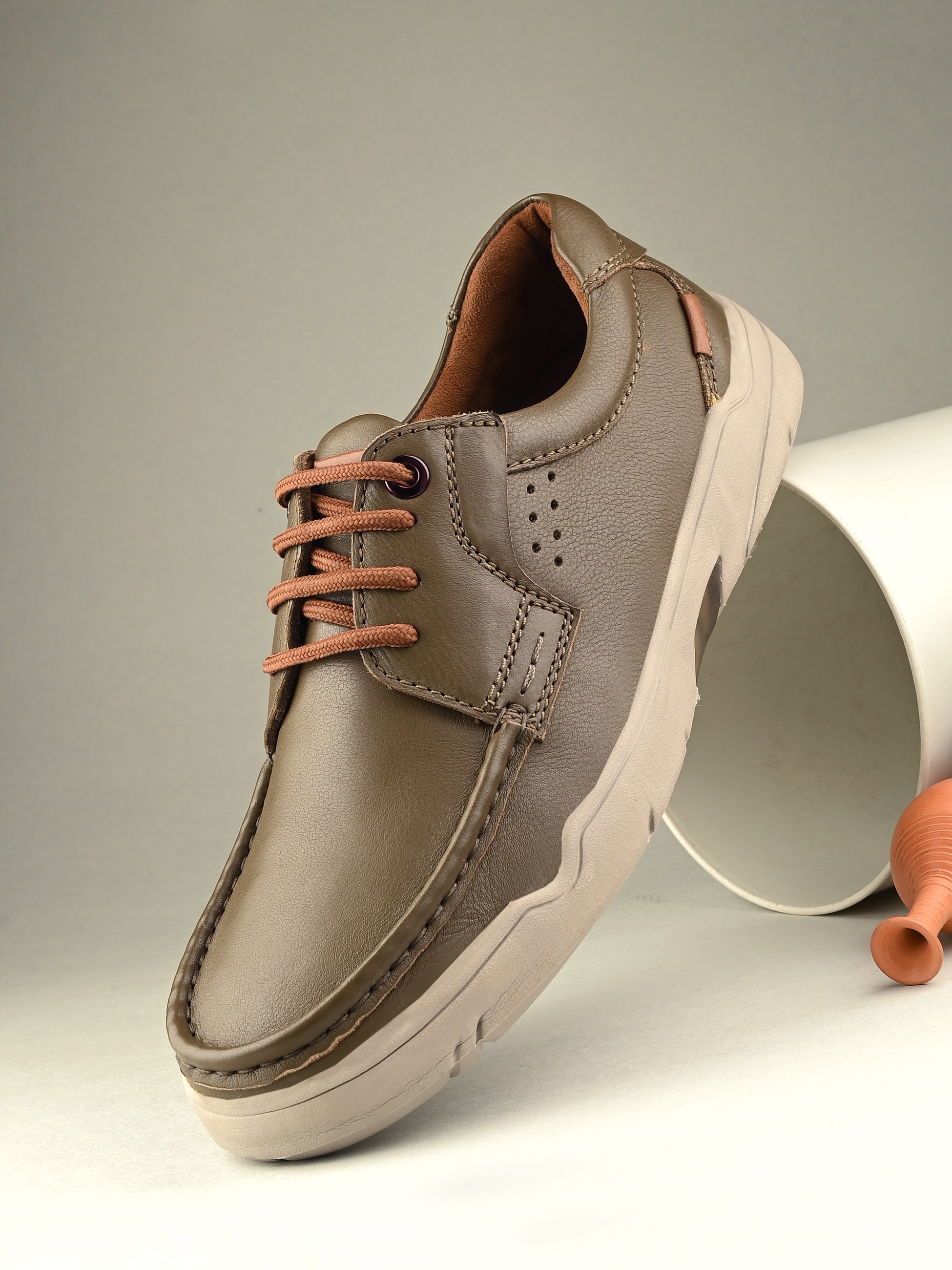 Moonwalk Lace-Up Sneakers by Aspeerio - view 2