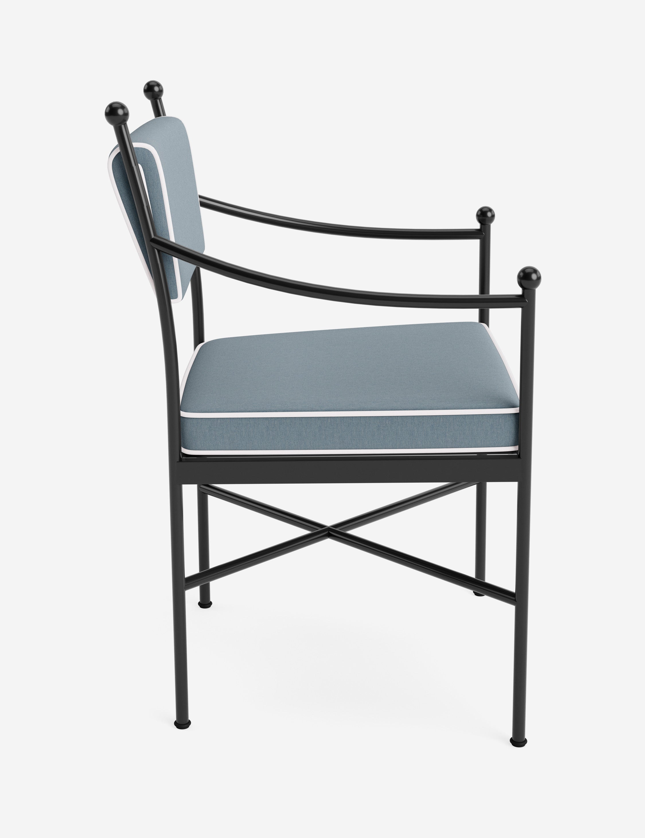 Lulu and Georgia Leni Outdoor Dining Arm Chair - view 24