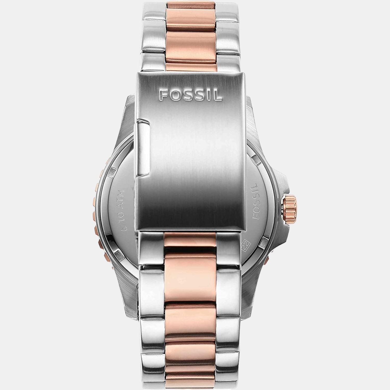 Fossil Fb-01 Men Quartz Green Dial Analog Stainless Steel Watch FS5743 - view 3
