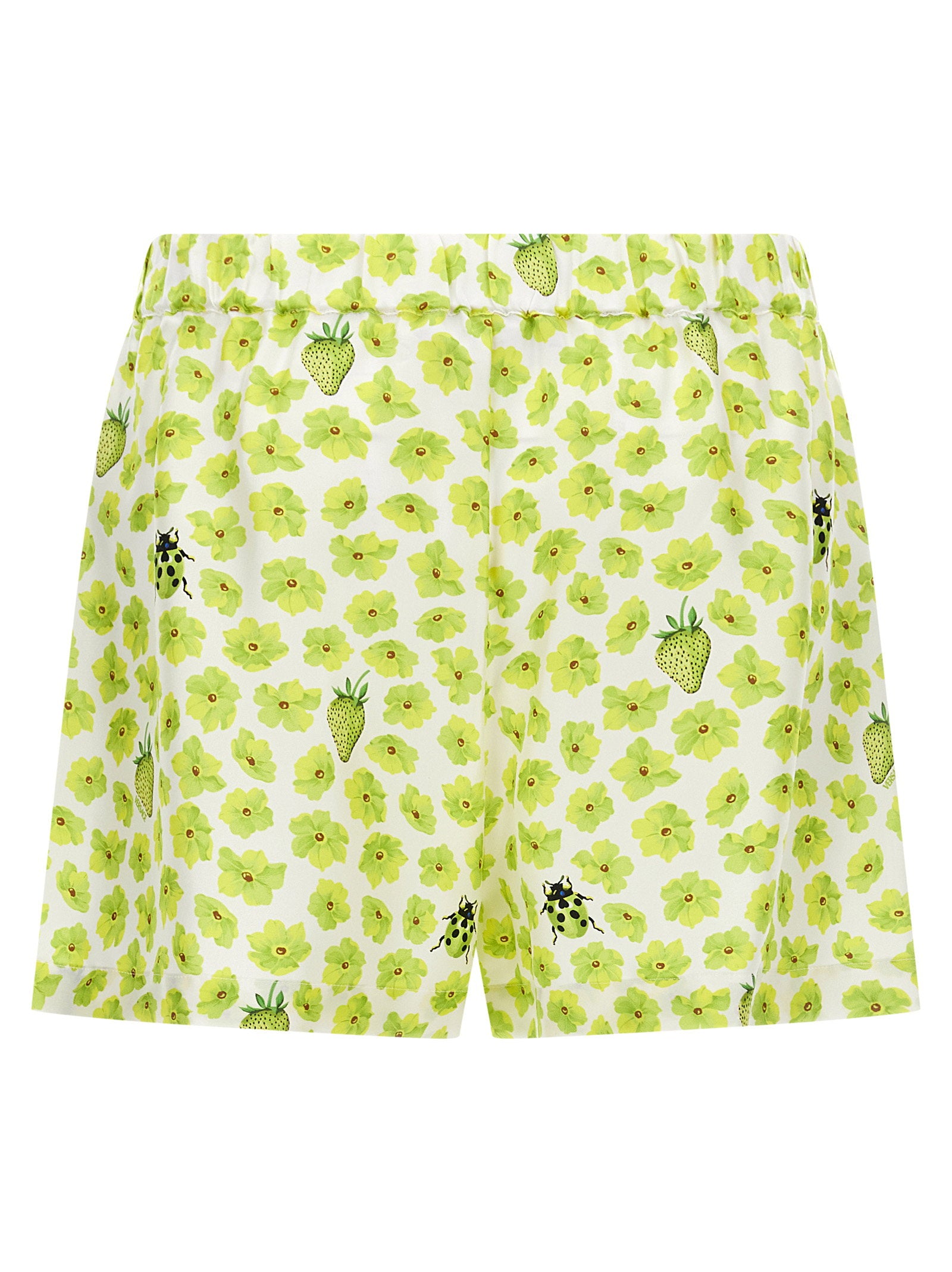 Versace Strawberry Garden Shorts – 100% silk - view 2