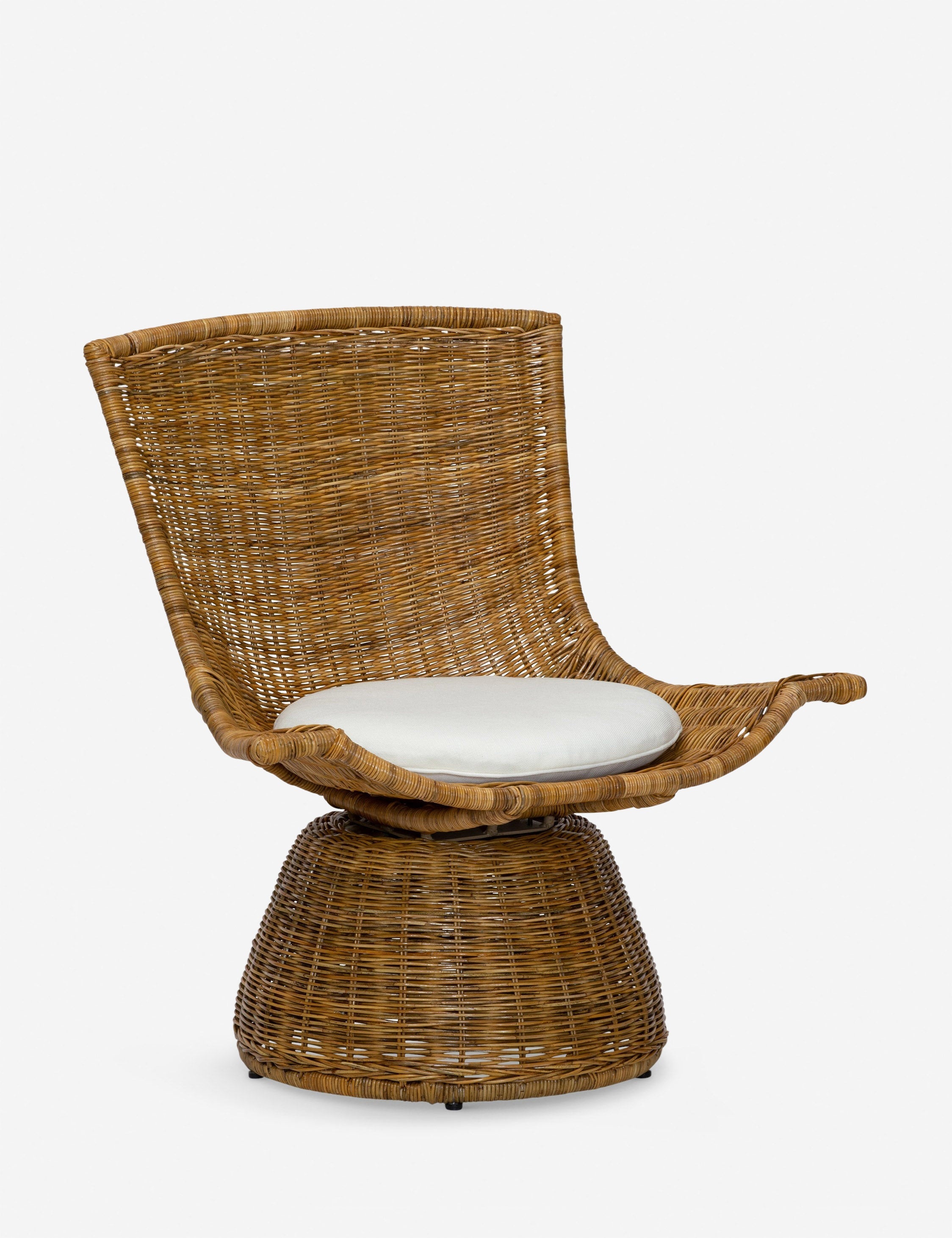 Lulu and Georgia Amado Swivel Chair – Natural - view 5