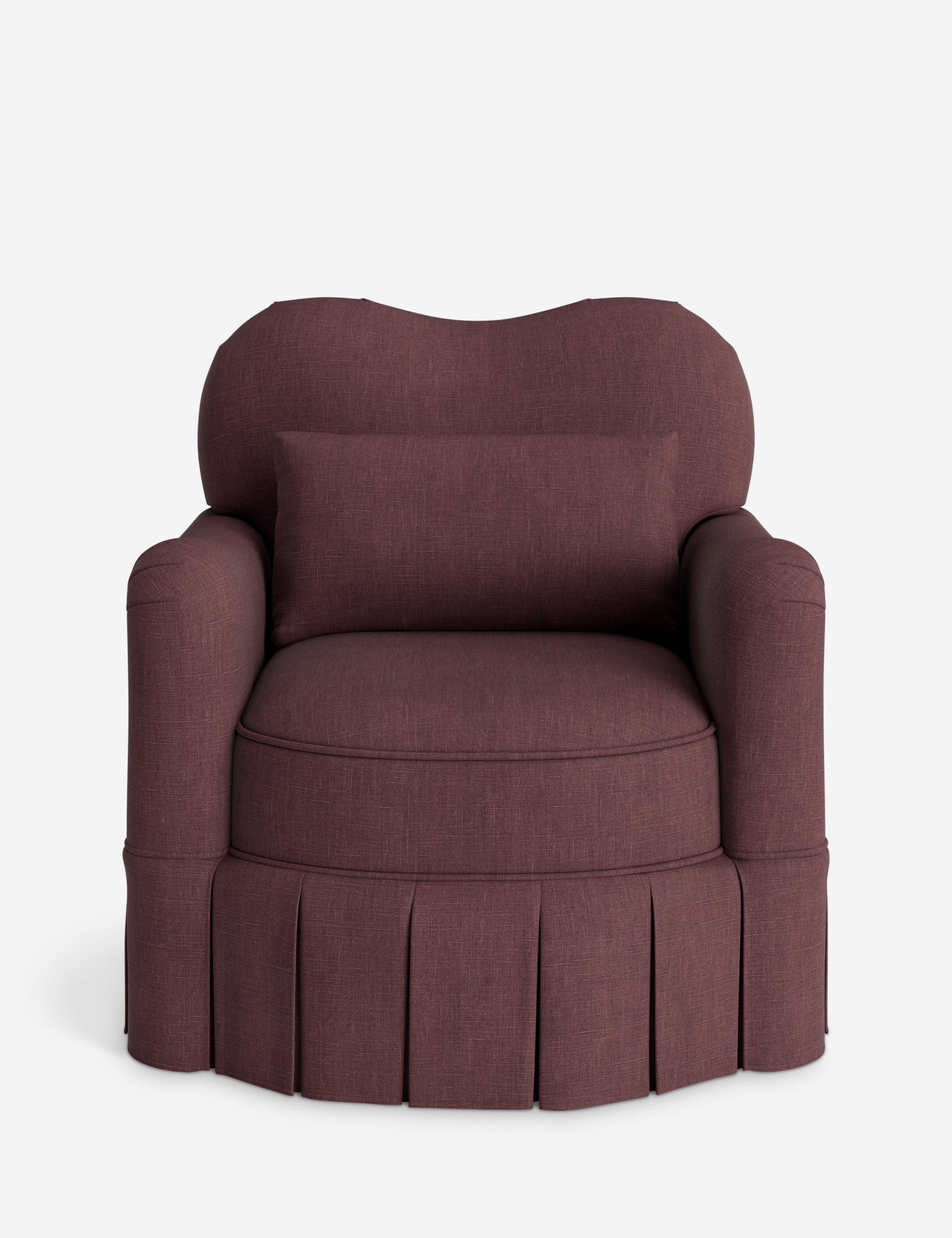 Lulu and Georgia Middleton Skirted Accent Chair by Ginny Macdonald - view 33