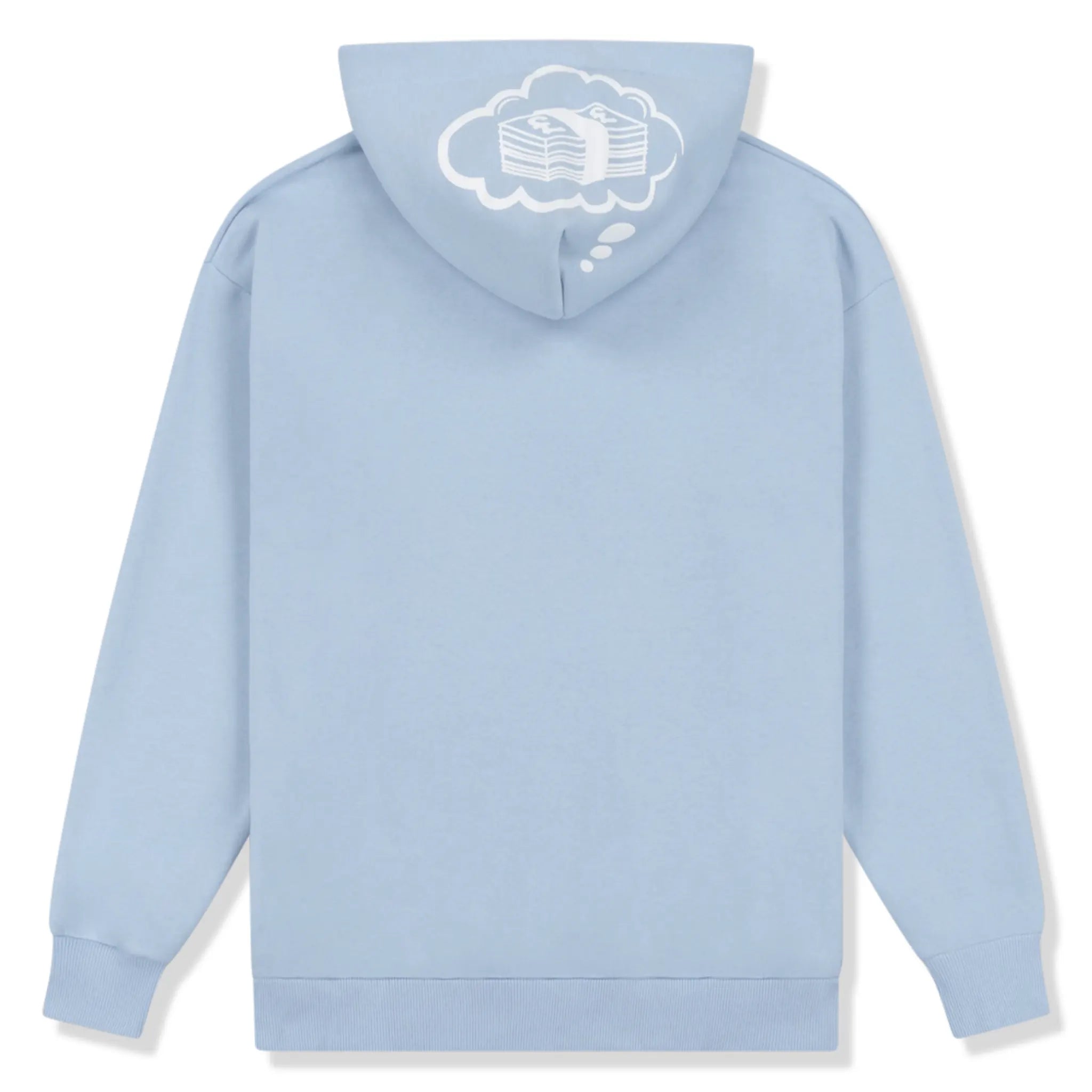 Fully Paid Dreams Sky Blue White Hoodie - view 2