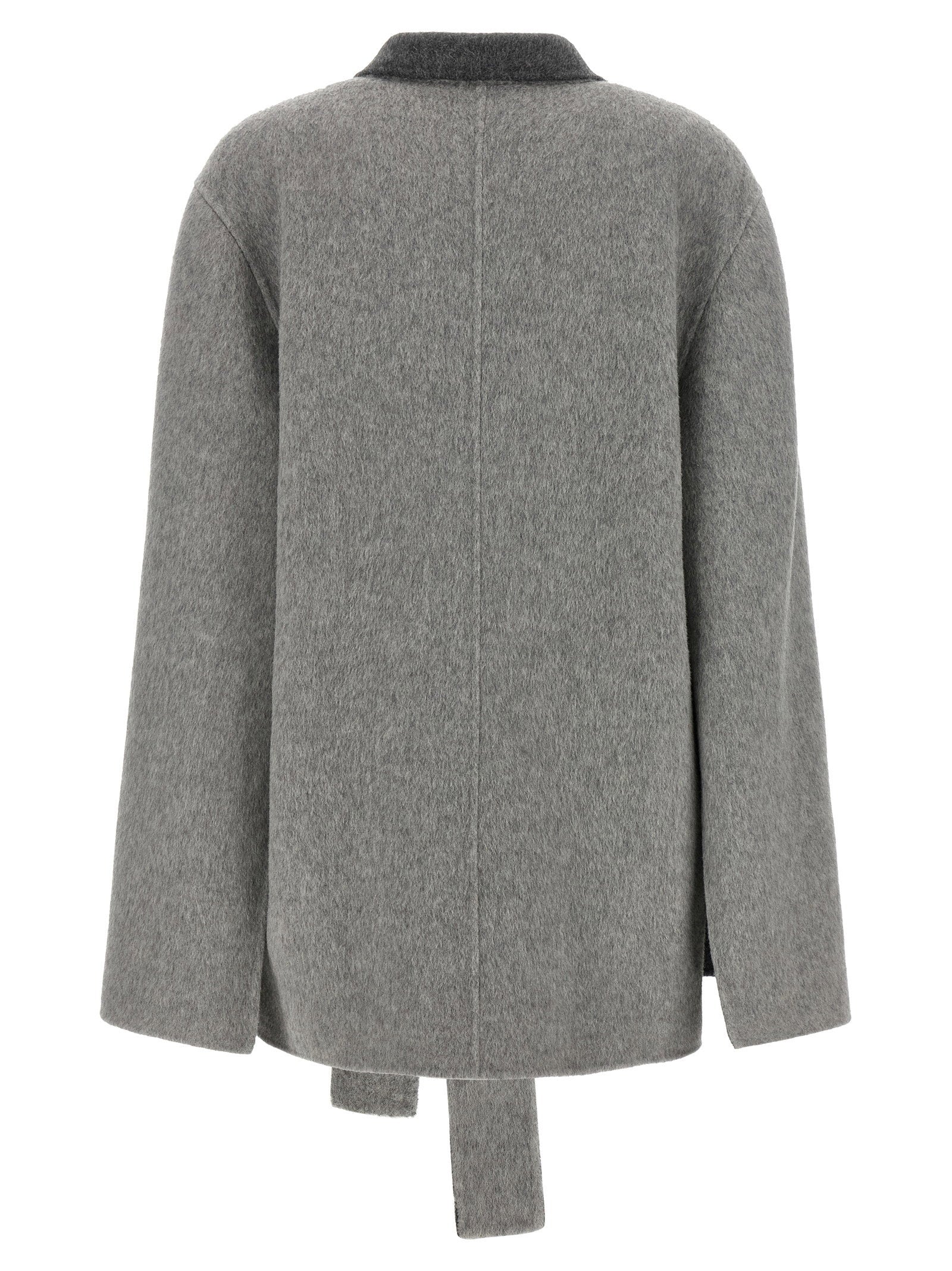 Alberta Ferretti Cardigan With Cape Sleeves – 100% wool - view 2