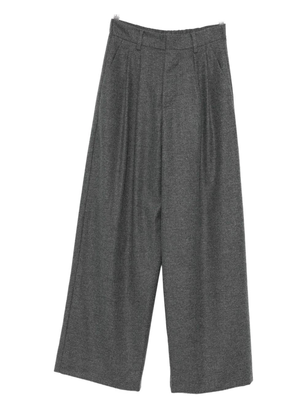 Susanne Bommer Cotton blend trousers – Cotton 50%, Nylon 50%