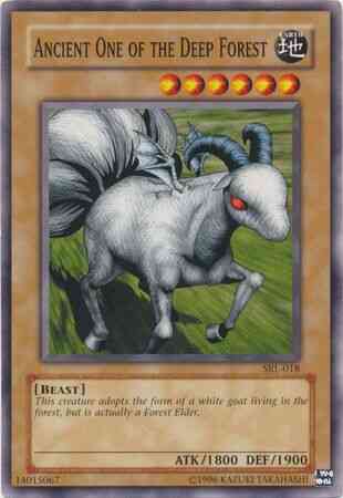 Yu-Gi-Oh! Ancient One of the Deep Forest - SRL-018 - Common - Unlimited