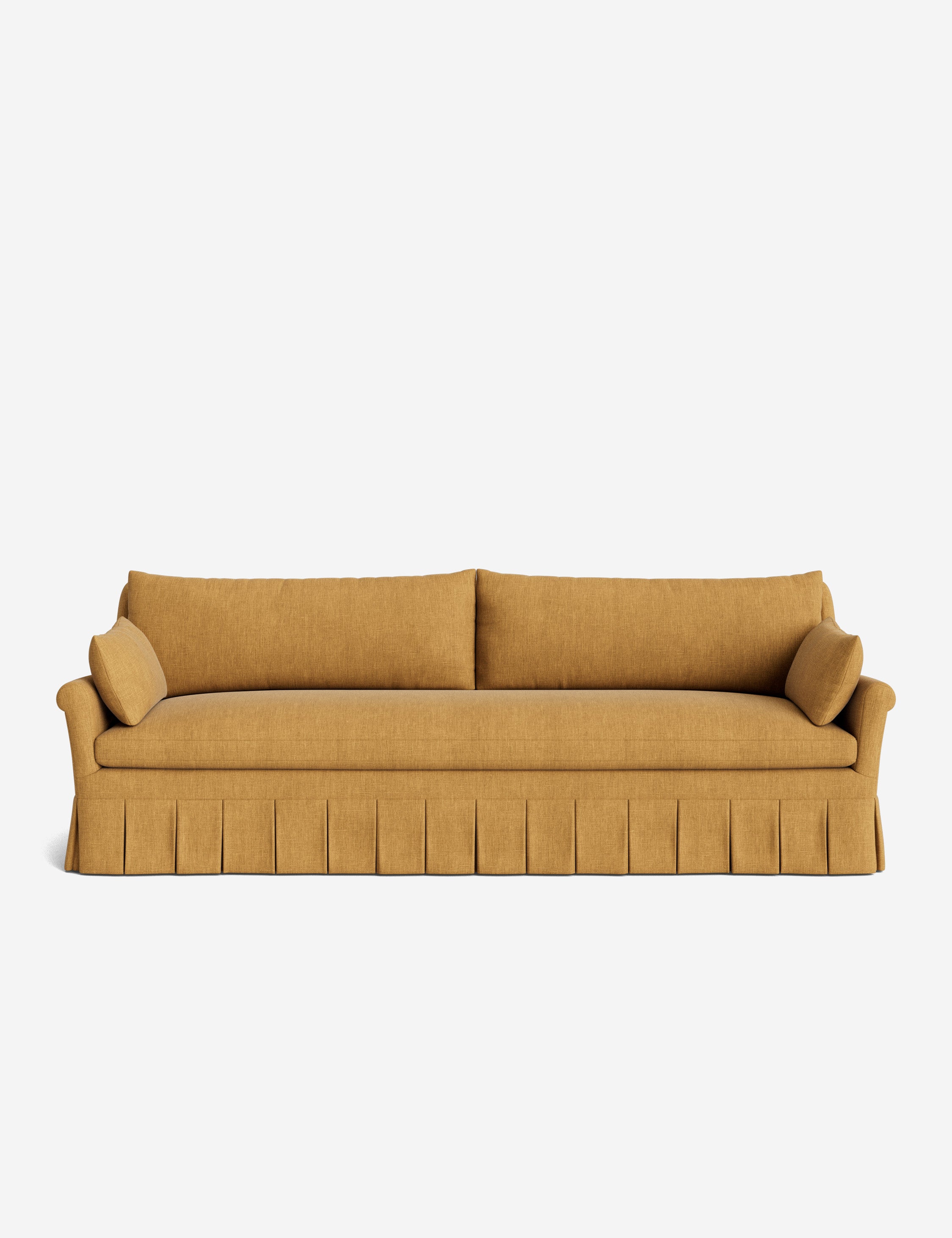 Lulu and Georgia Portola Rolled Arm Pleated Sofa - view 150
