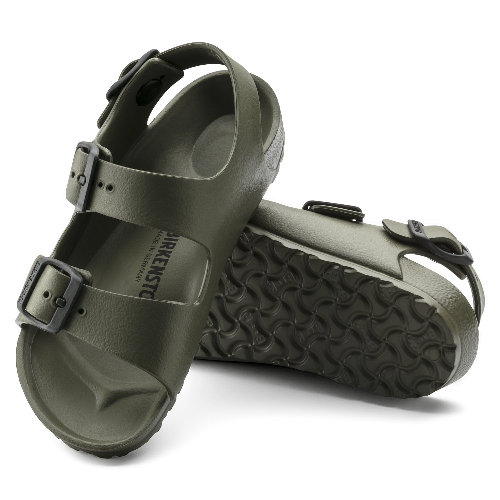 Birkenstock Milano Essentials Kids EVA – Green Green/Khaki