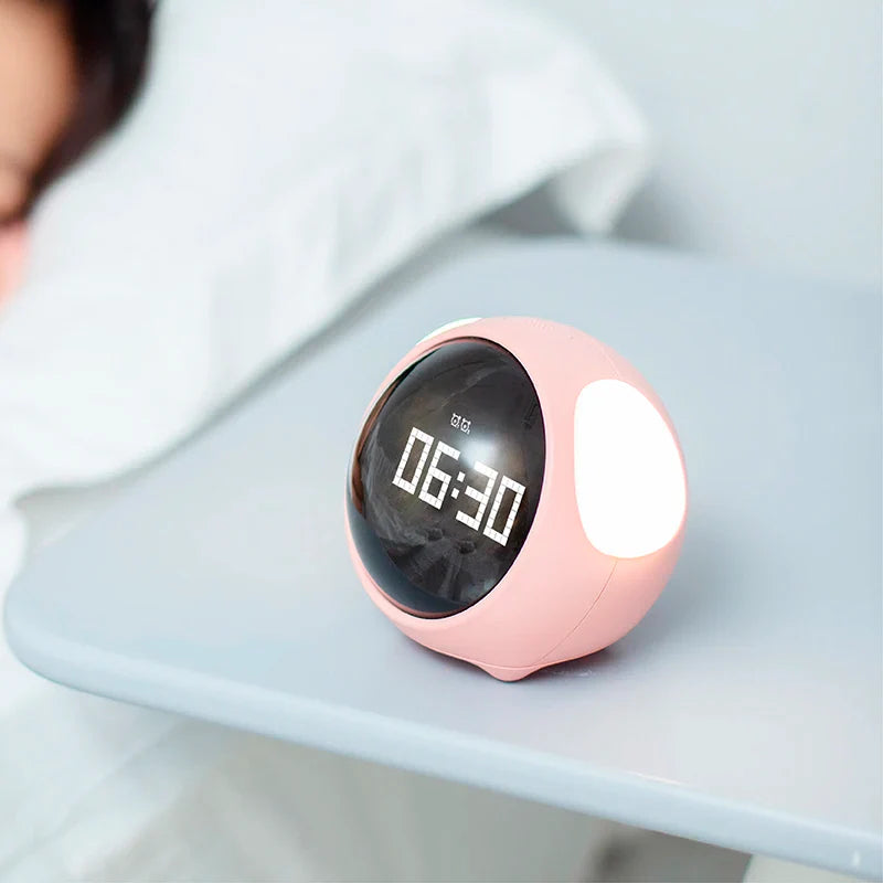 Peeperly Portable Smart Alarm Clock Night Lamp
