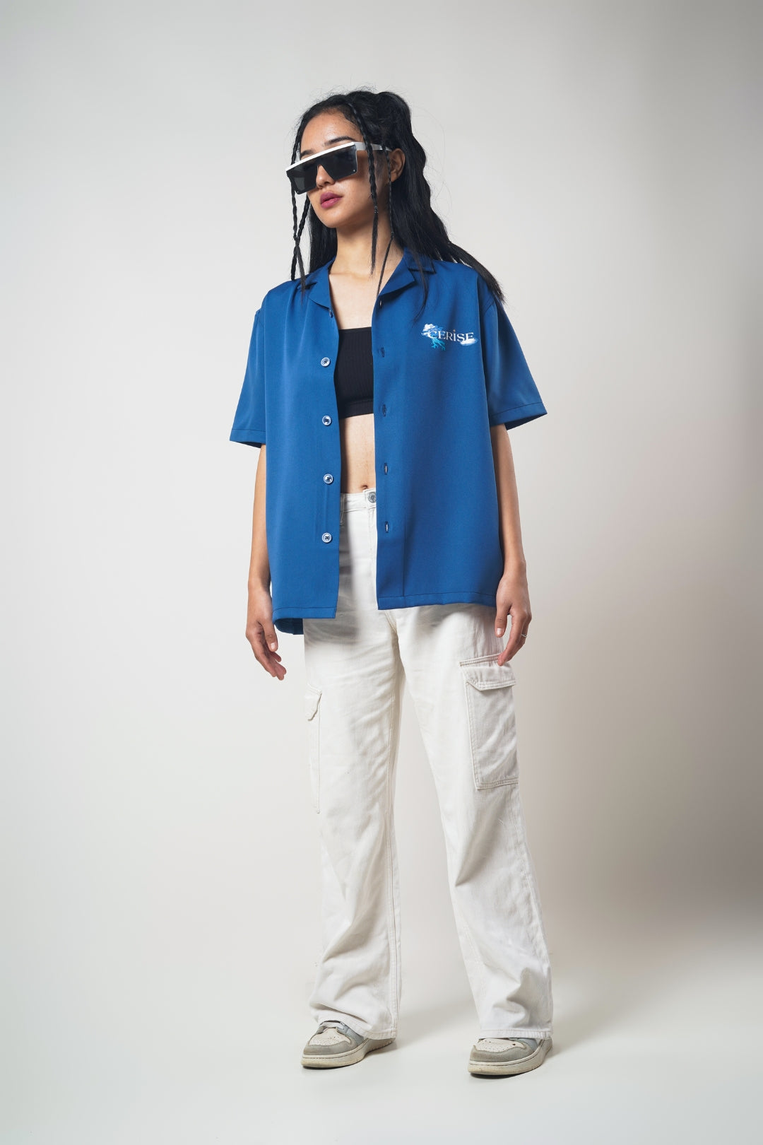 Cerise Clothing Wings Of Grace Bowling Shirt - view 9