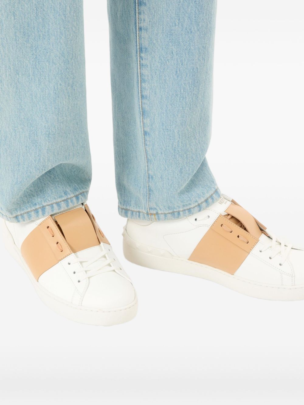 Valentino Garavani Open Sneaker In Calfskin – Calf Leather 100% - view 2