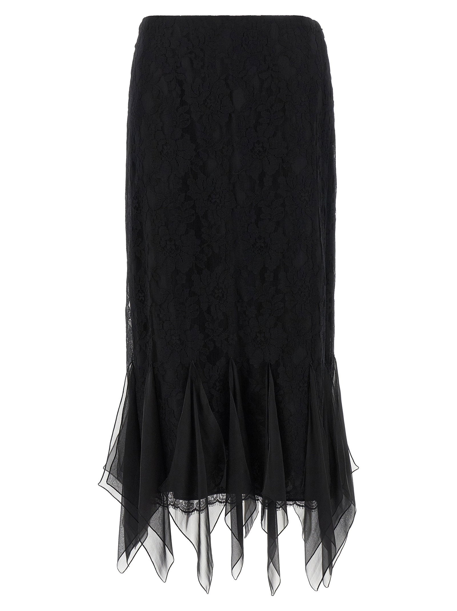 Valentino Garavani Lace Skirt – 64% cotton 36% polyamide
