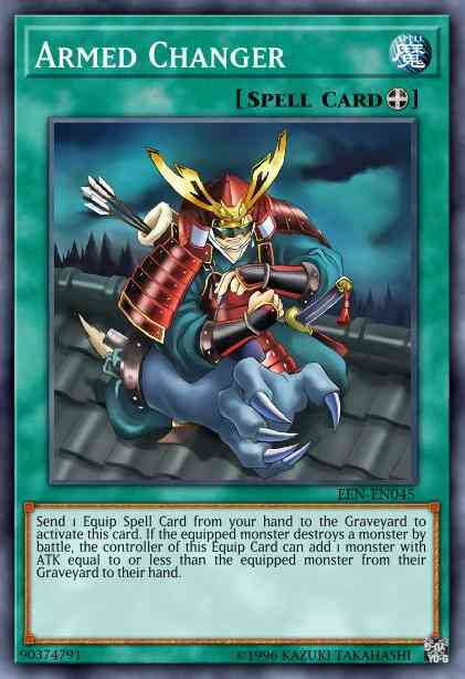 Yu-Gi-Oh! Armed Changer - DP2-EN023 - Common - 1st Edition