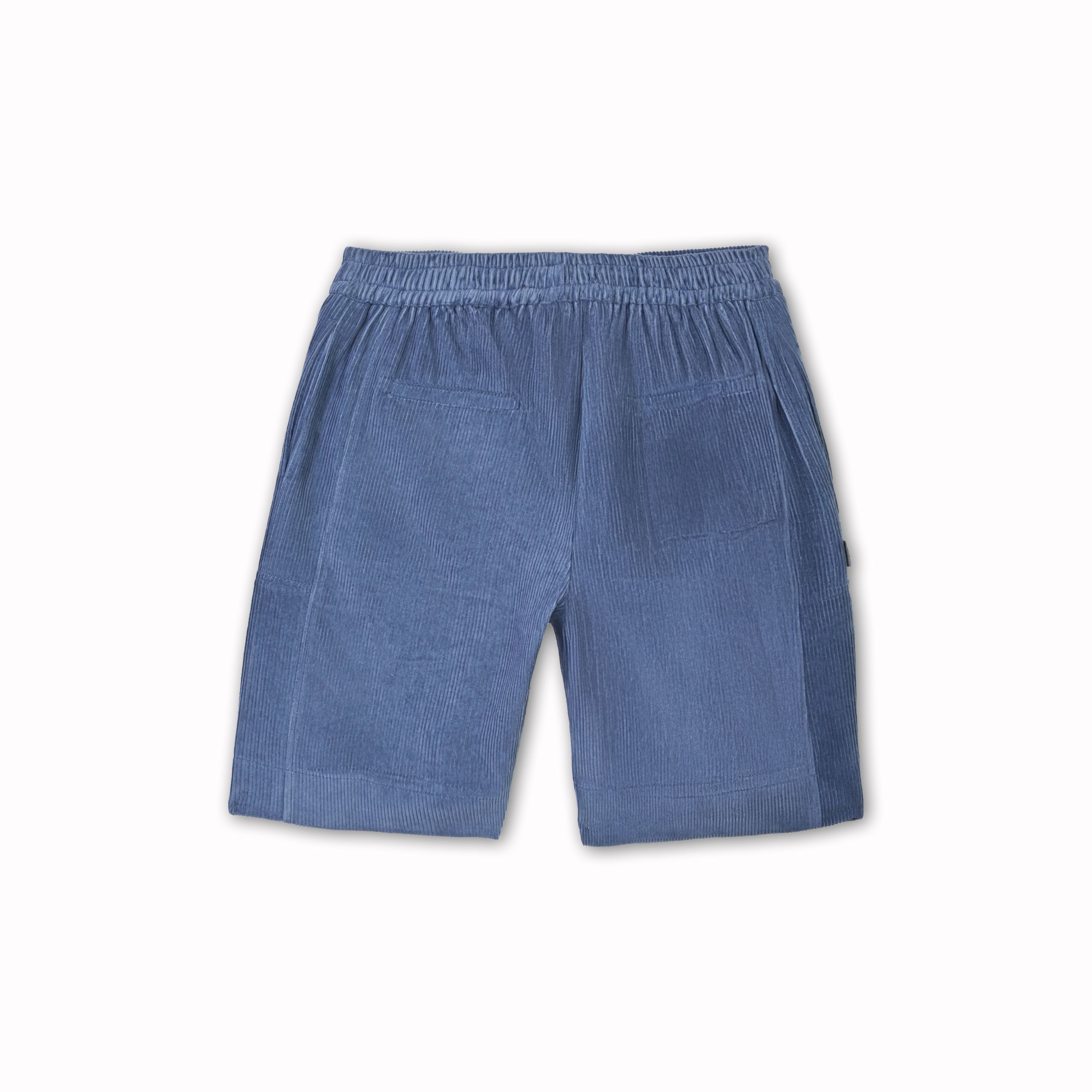 Superkicks | Corduroy Shorts { Estate Blue - view 2