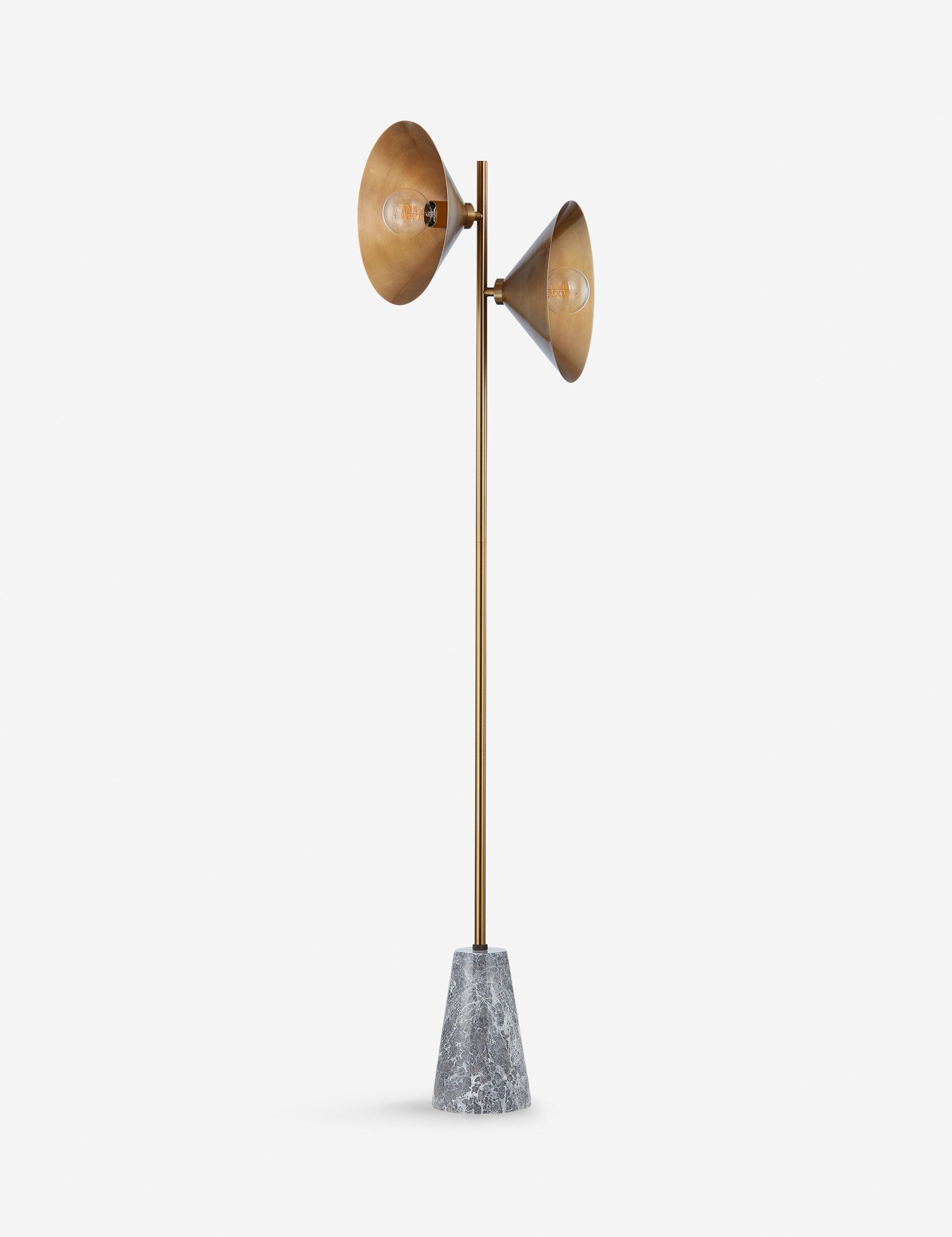 Lulu and Georgia Yamini Floor Lamp – Brass