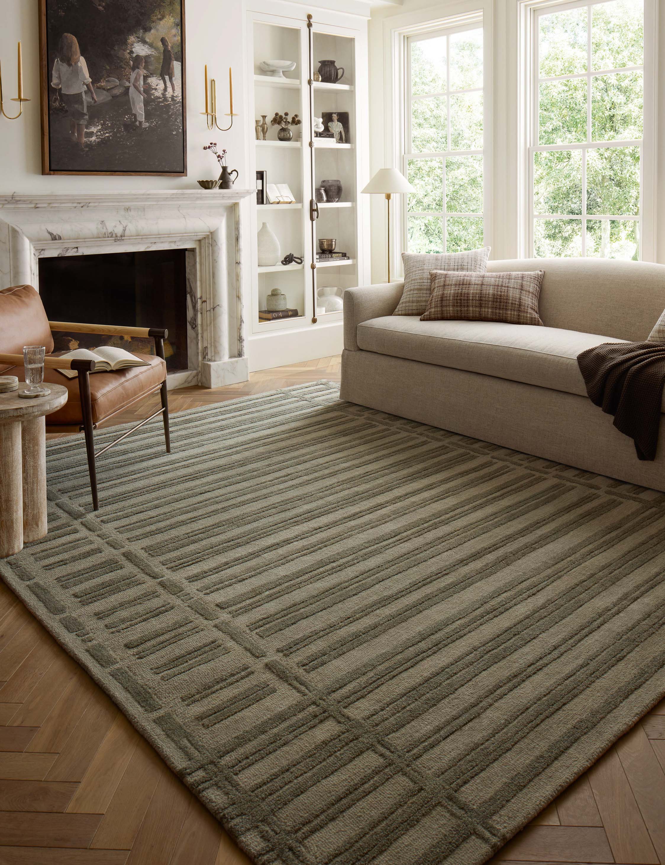Lulu and Georgia Bradley II Hand-Tufted Wool Rug by Chris Loves Julia x Loloi - view 2