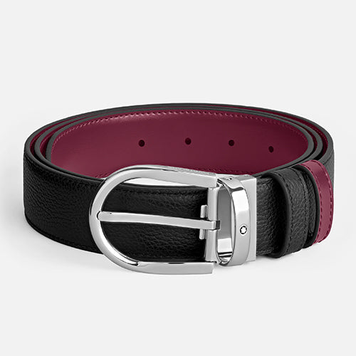 Mont blanc belts – Montblanc Mont Blanc, Belts – Black & Cassis