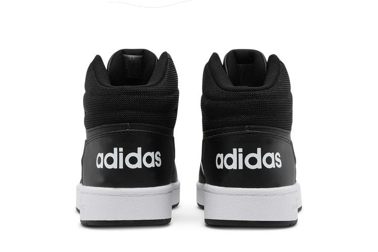 adidas Hoops 2.0 Mid Black White - view 5