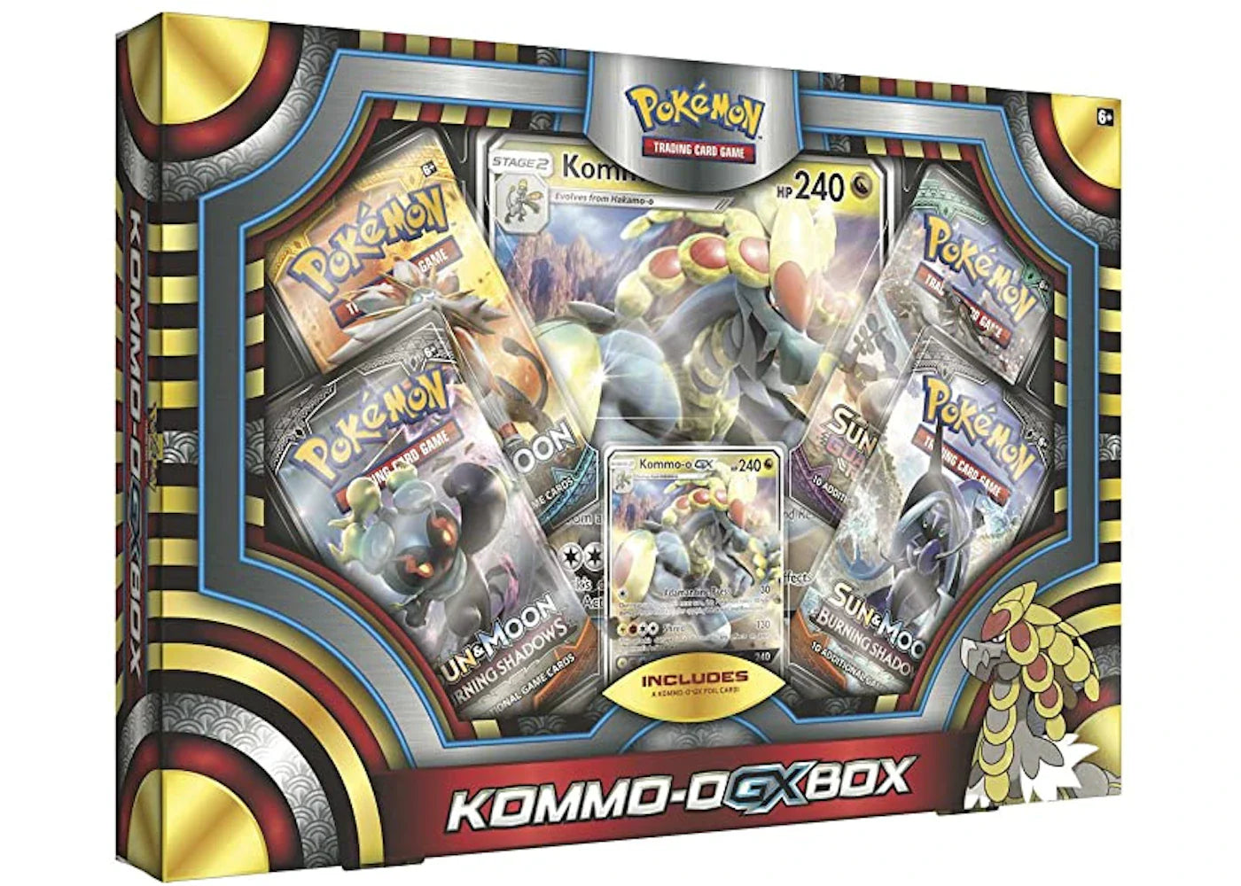 Pokémon 2017 Pokemon TCG Kommo-o GX Box