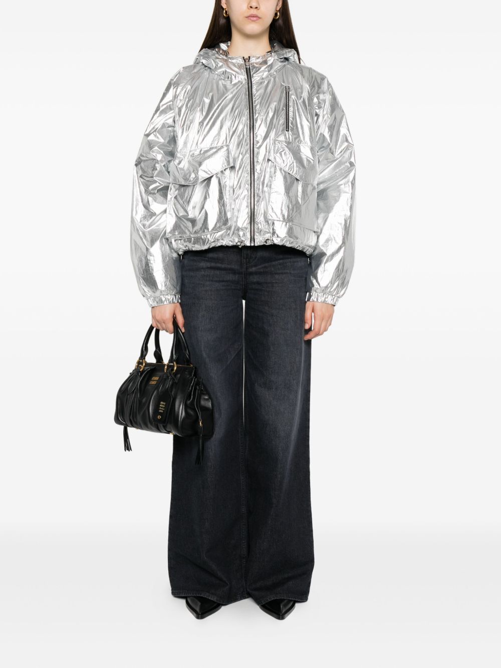 Iro Gonie hooded jacket – Outer: Polyamide 100% - view 4